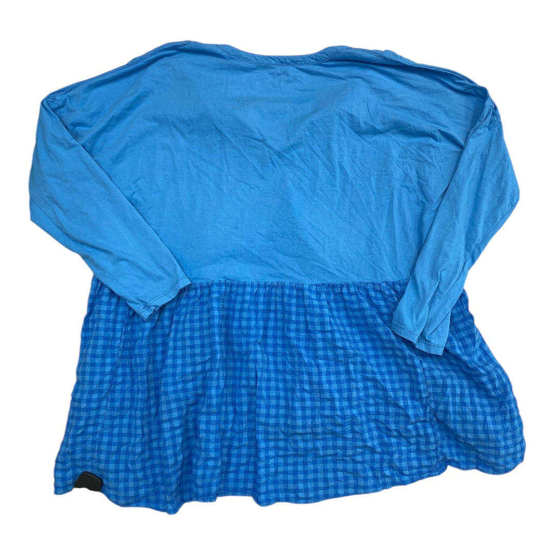 Top Ls By Pilcro In Blue, Size:Xl