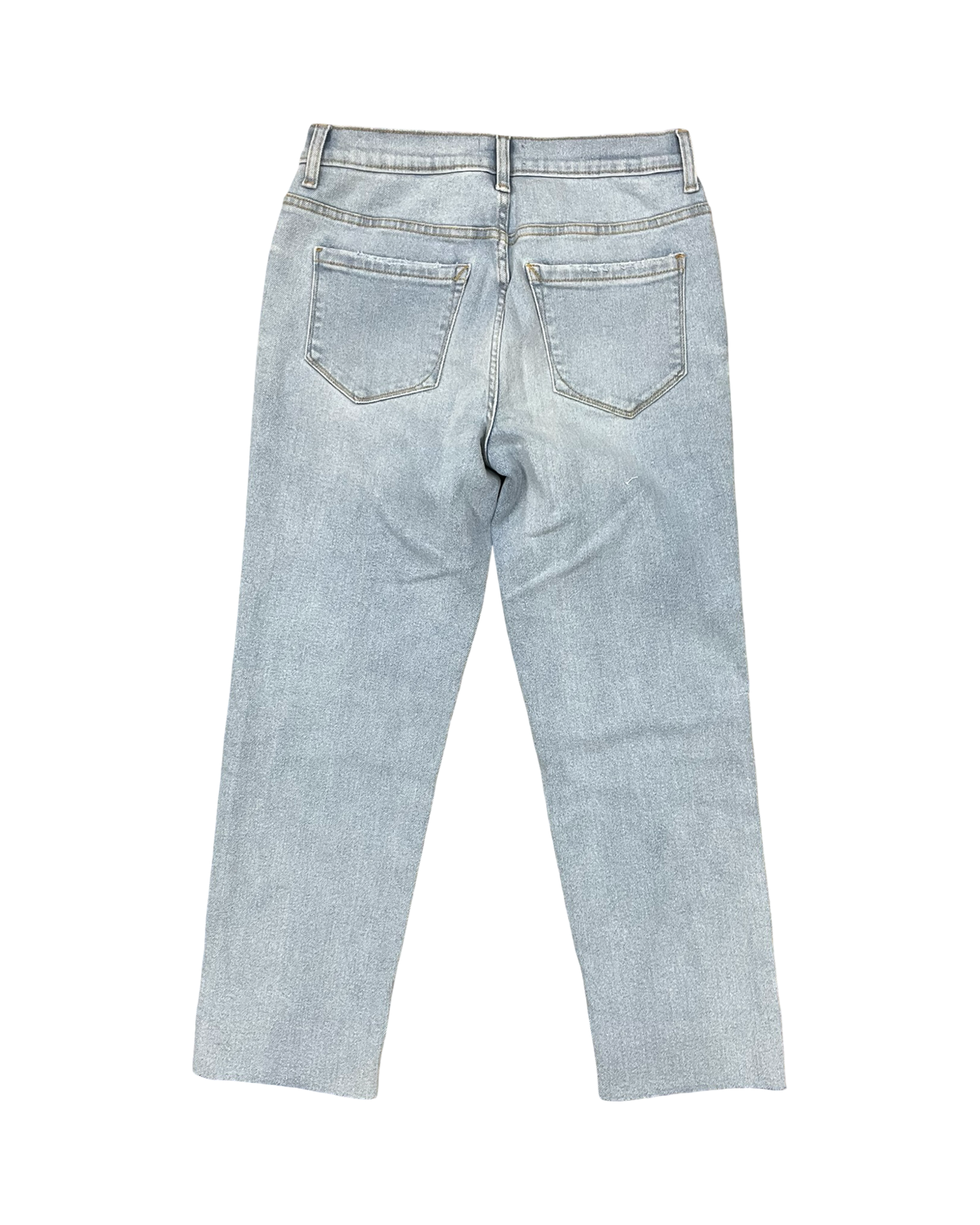Jeans Straight By Kensie In Blue Denim, Size:6