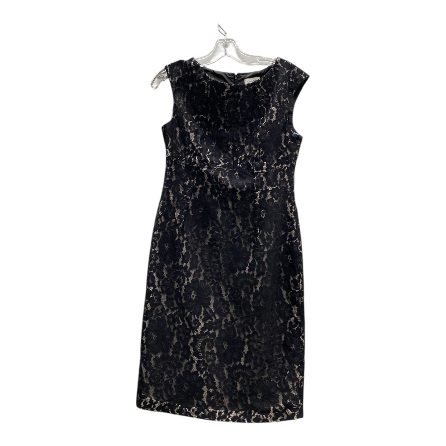 Dress Party Short By Calvin Klein In Black, Size:S