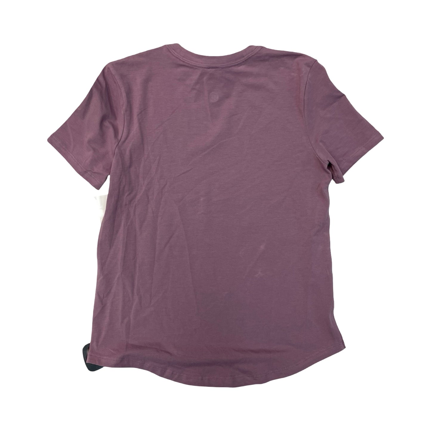Athletic Top Ss By Lululemon In Purple, Size:2