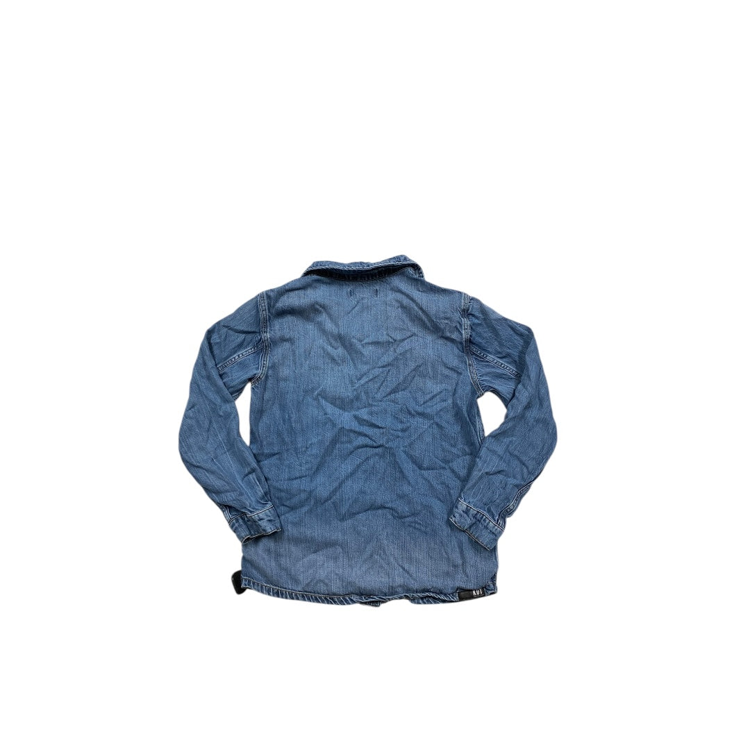 Jacket Denim By Kut In Blue Denim, Size:S