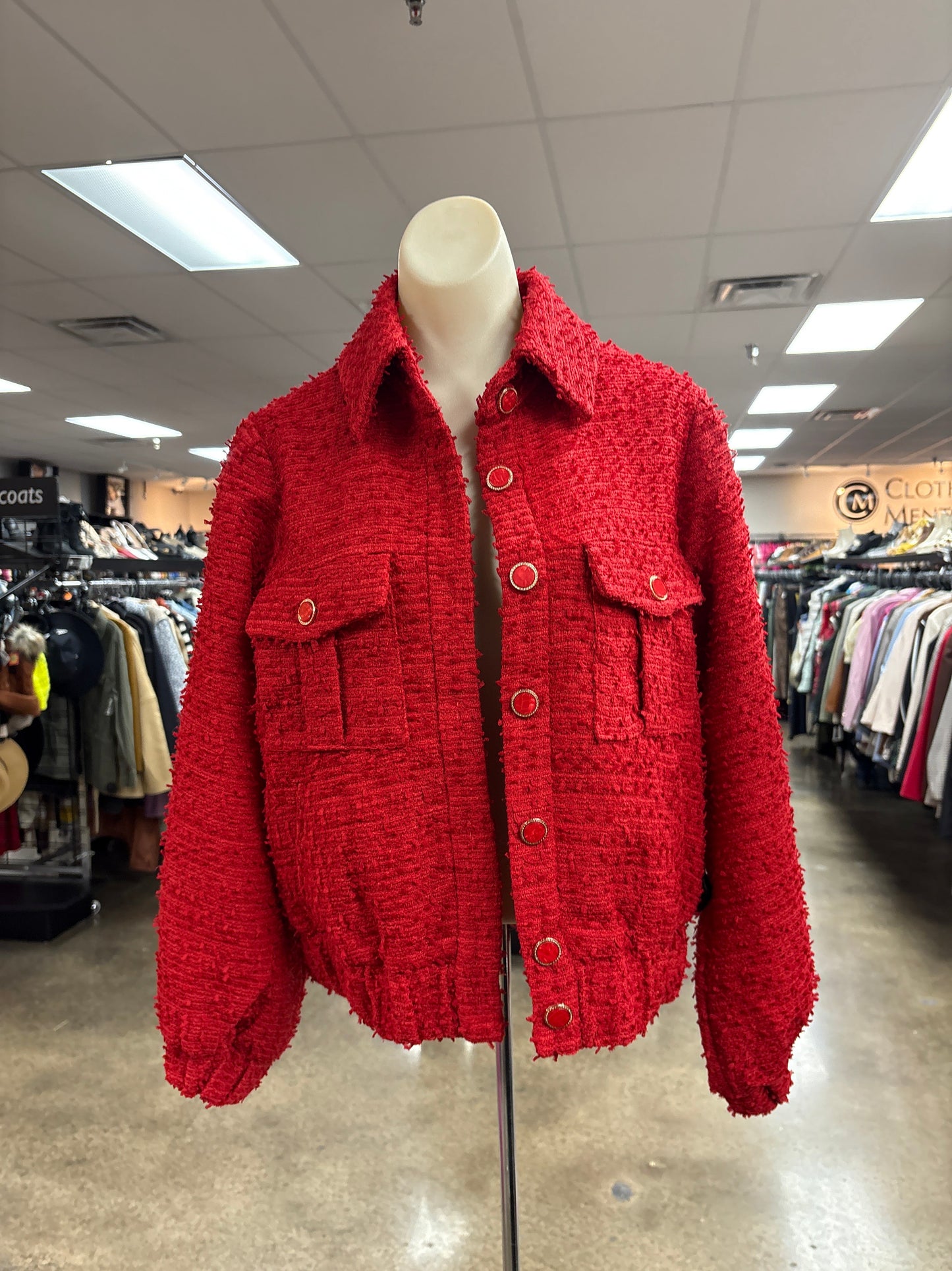 Jacket Other By Endless Rose In Red, Size:S
