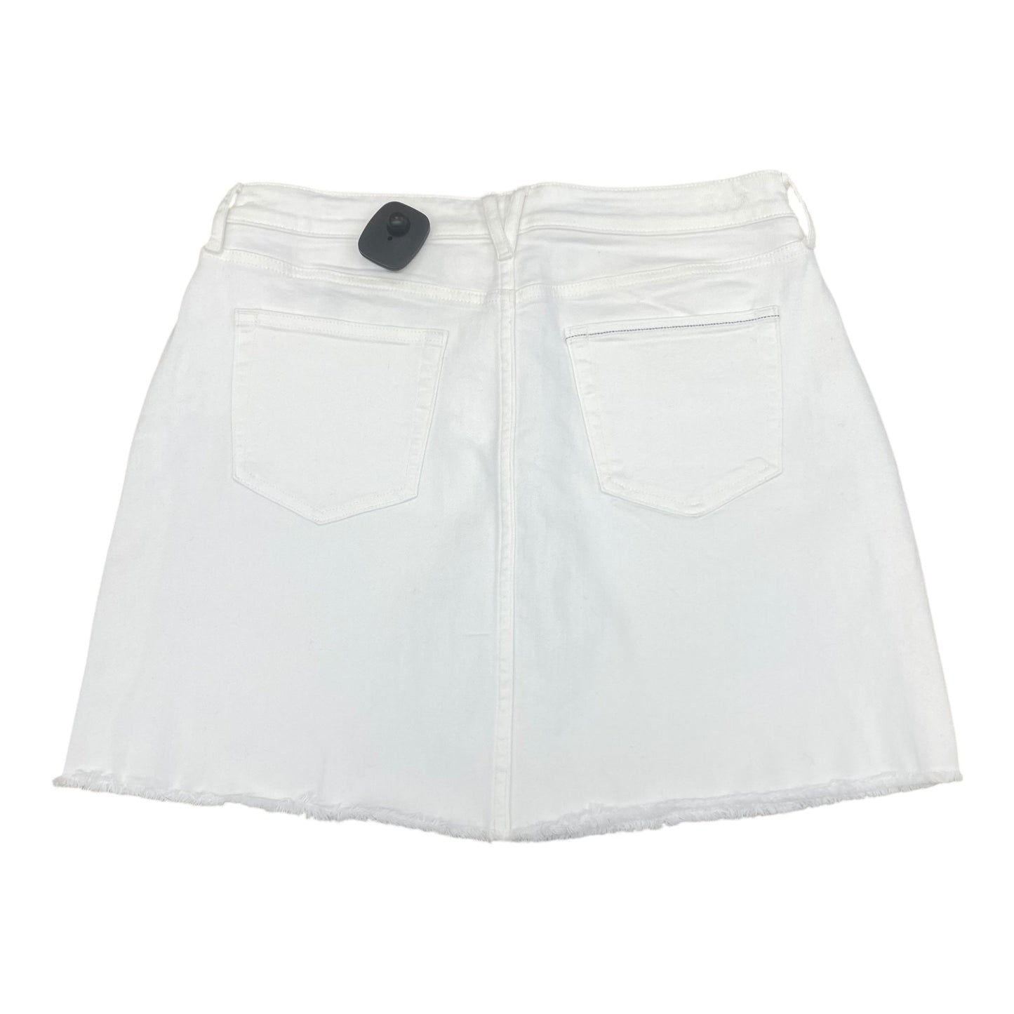 Skirt Mini & Short By Vineyard Vines In White Denim, Size:8