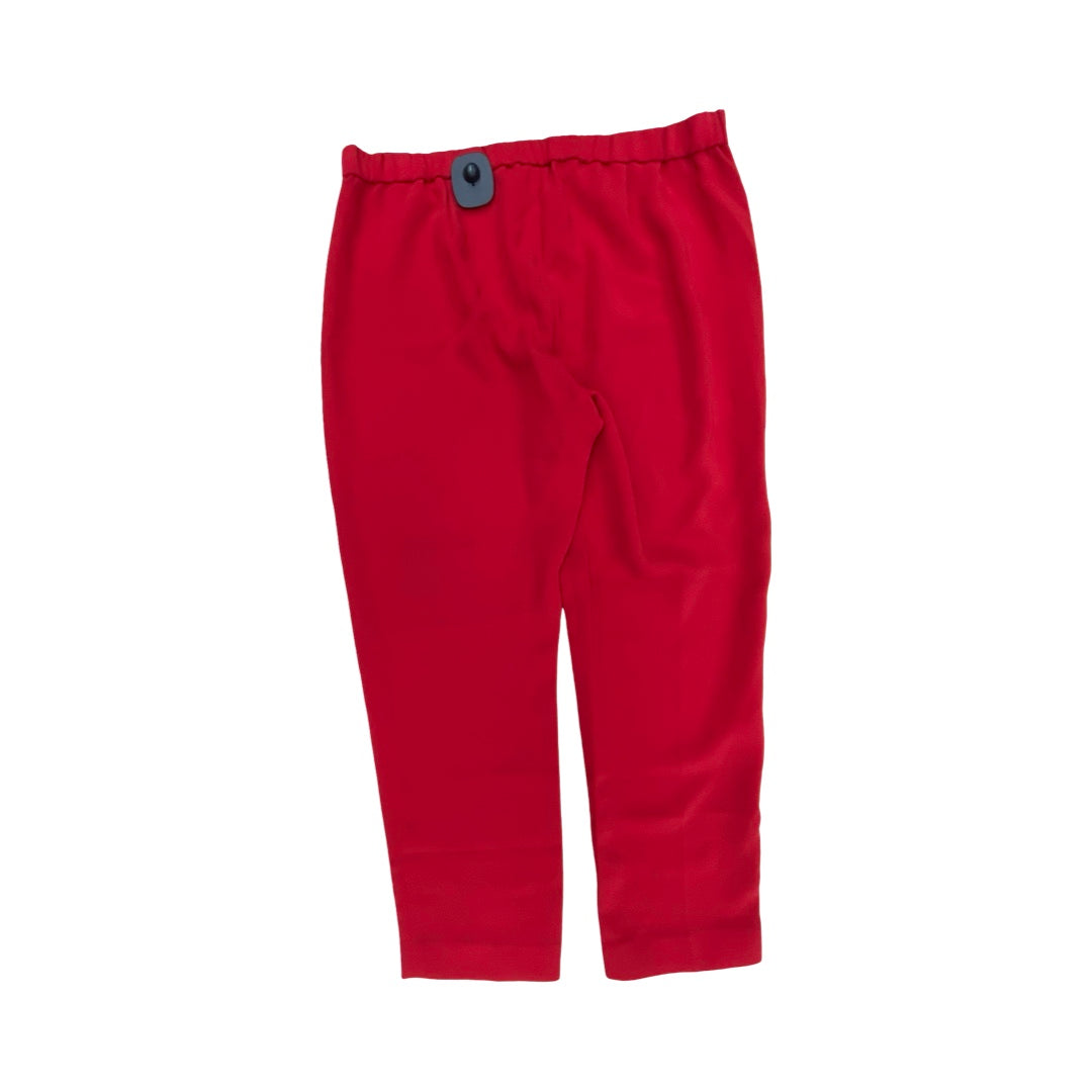 Pants Designer By Theory In Red, Size:8