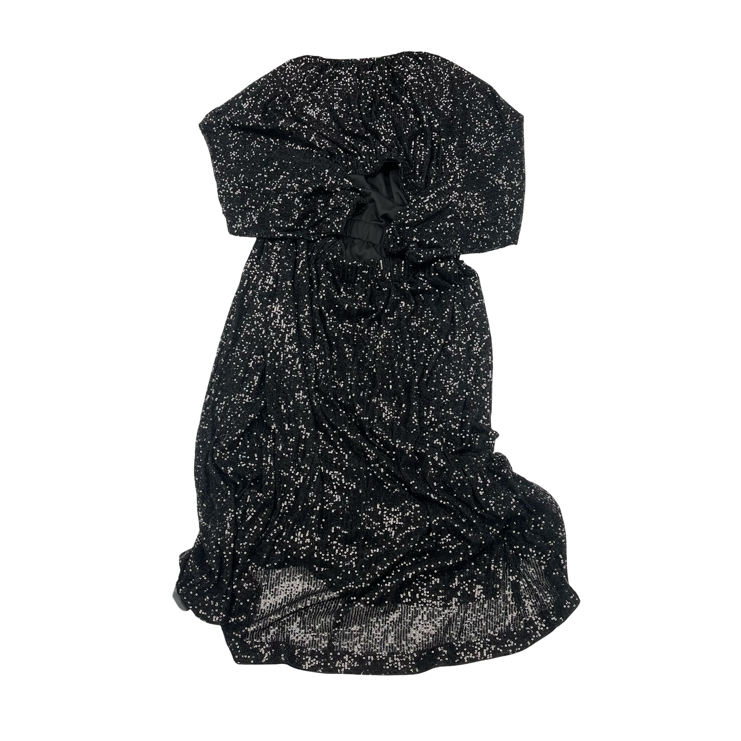 Dress Casual Maxi By H&M In Black, Size:L