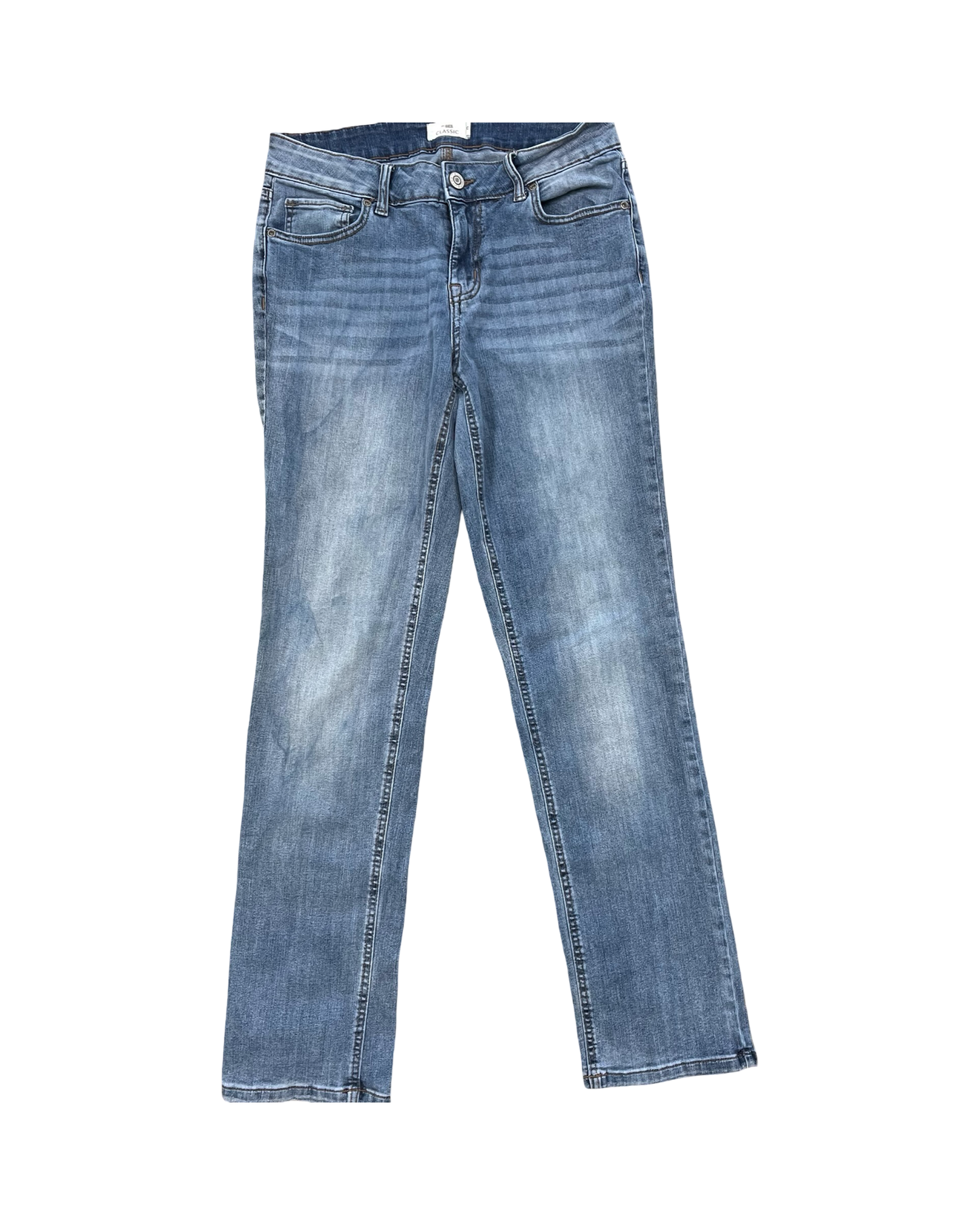 Jeans Straight By Maurices In Blue Denim, Size:8