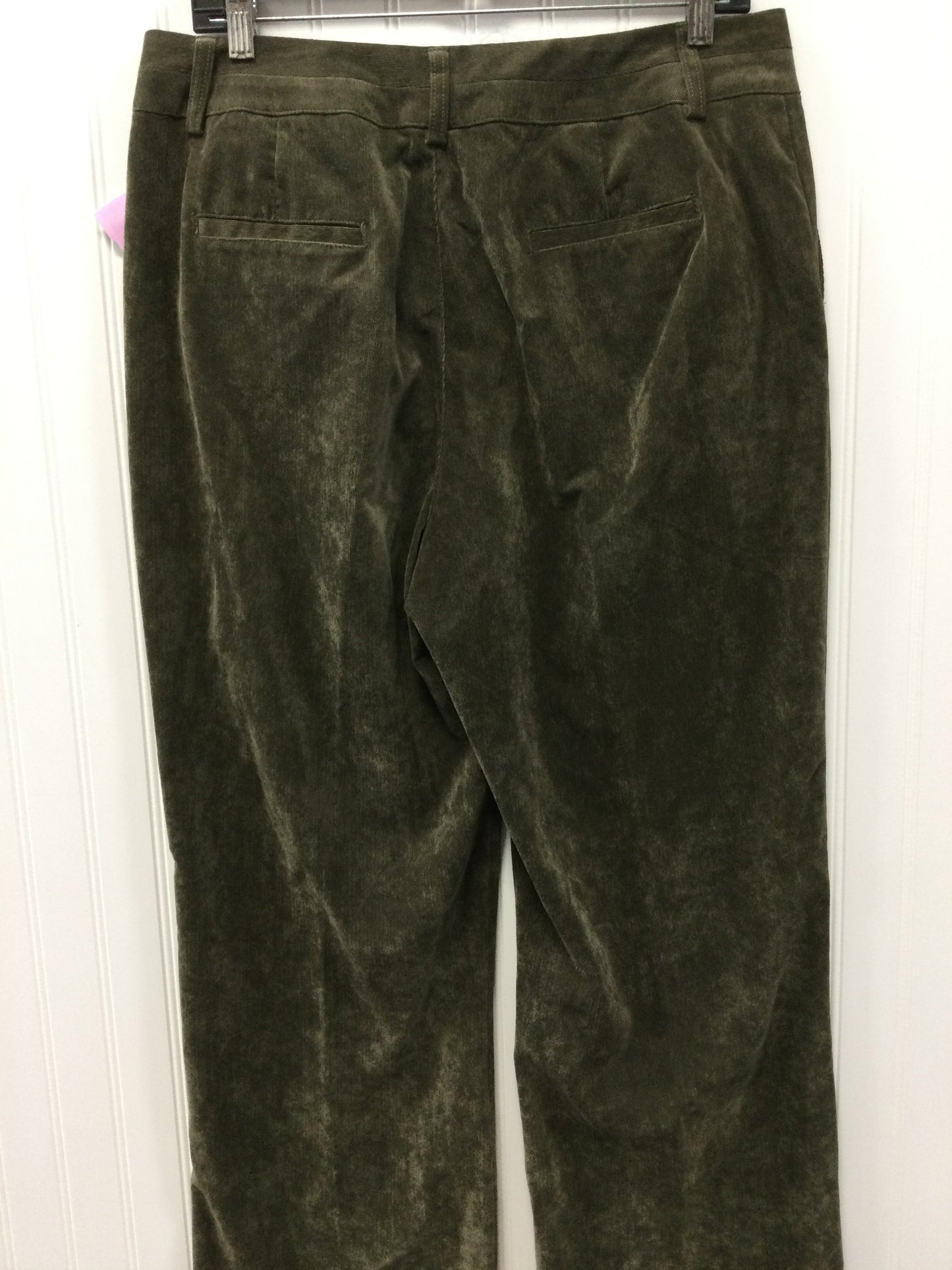 Pants Corduroy By Coldwater Creek In Green, Size:12