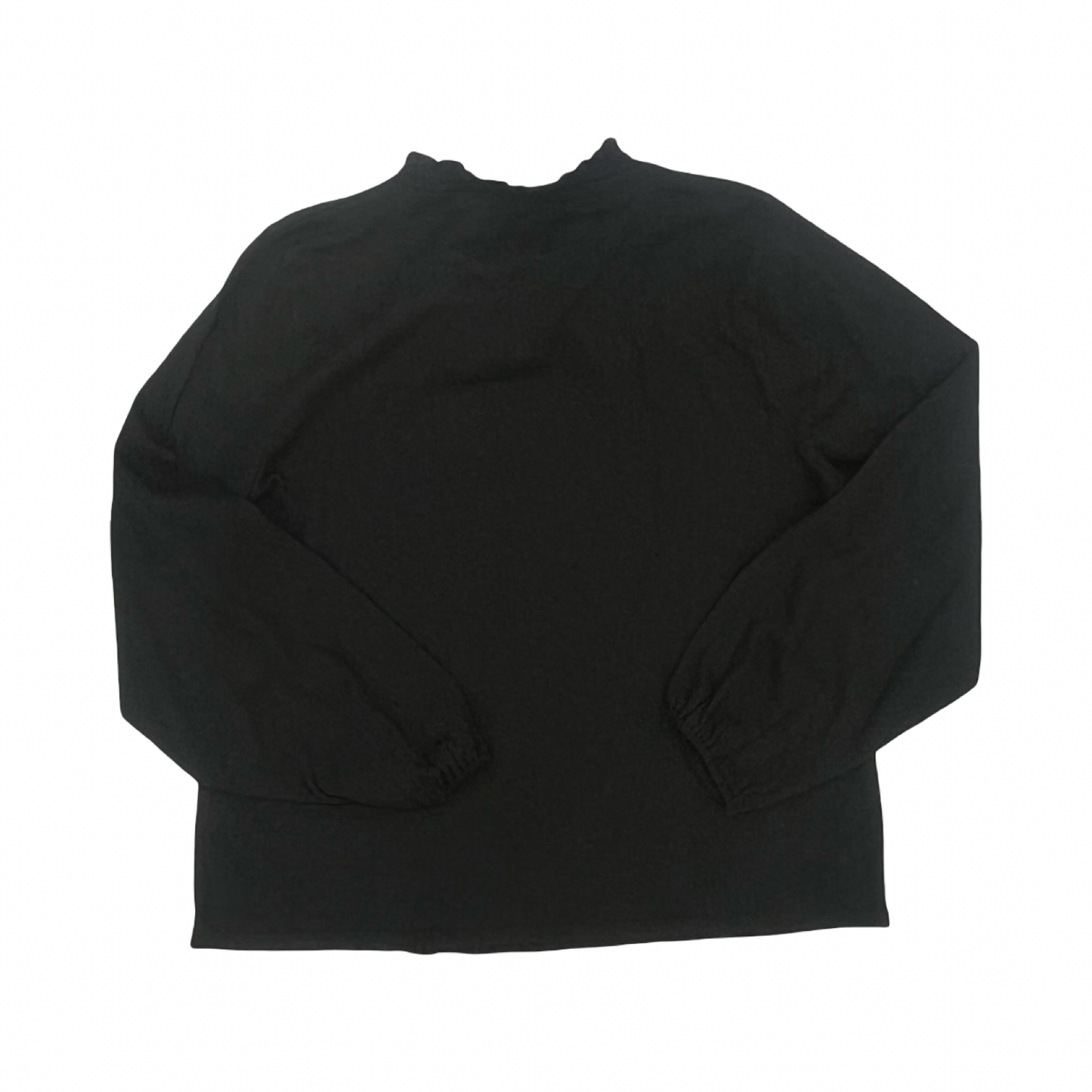 Top Ls By J. Crew In Black, Size:Xl