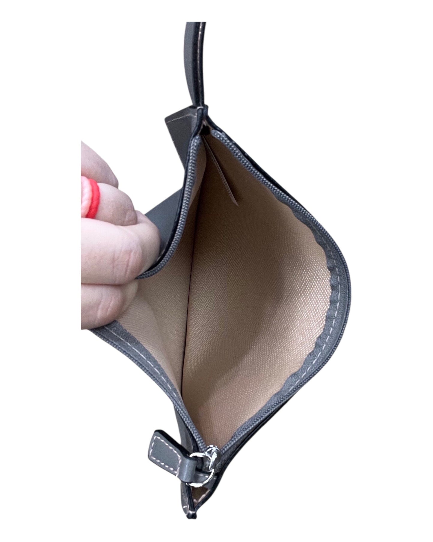Wristlet By Clothes Mentor In Grey, Size:Small