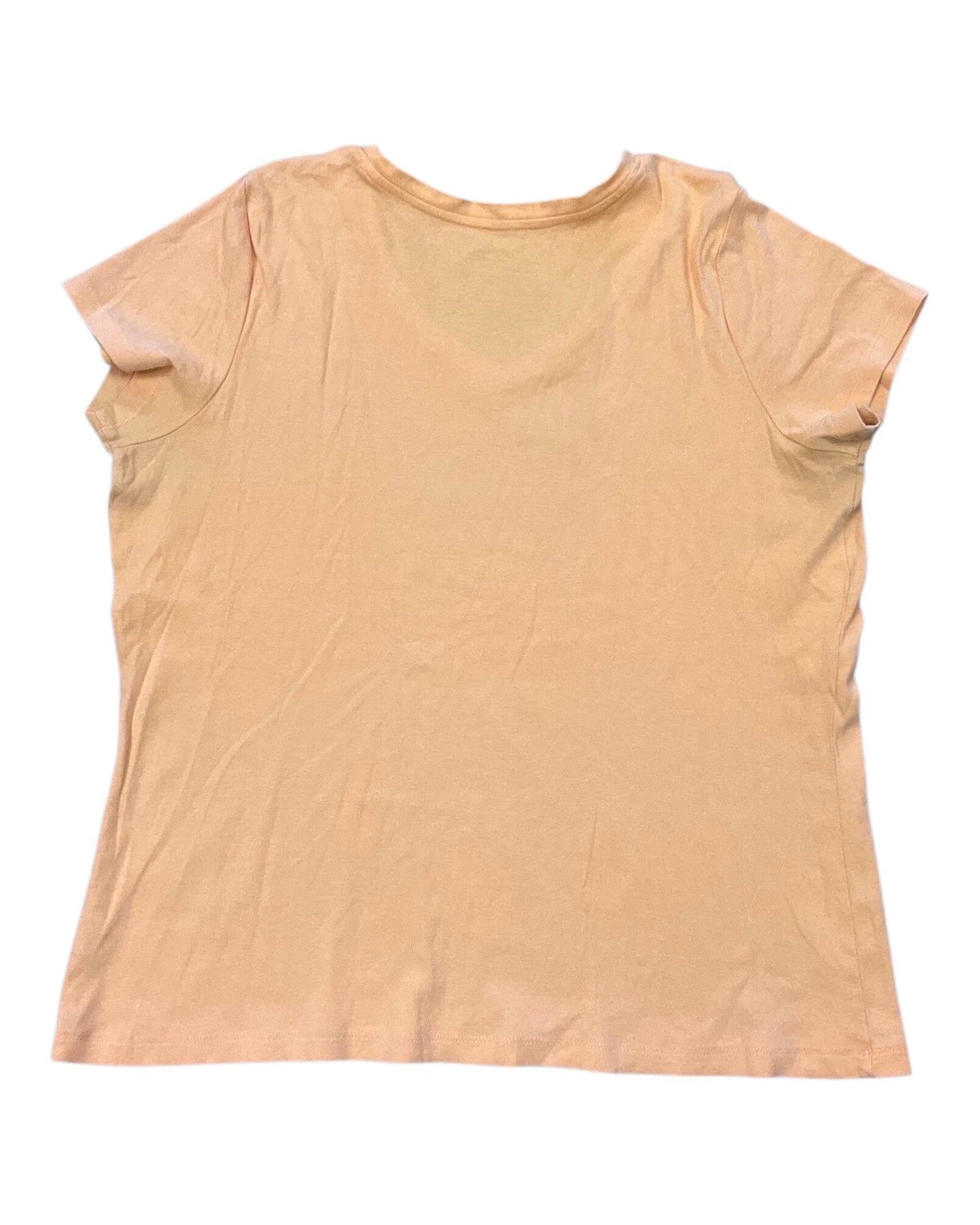 Top Ss Basic By St Johns Bay In Orange, Size:1X