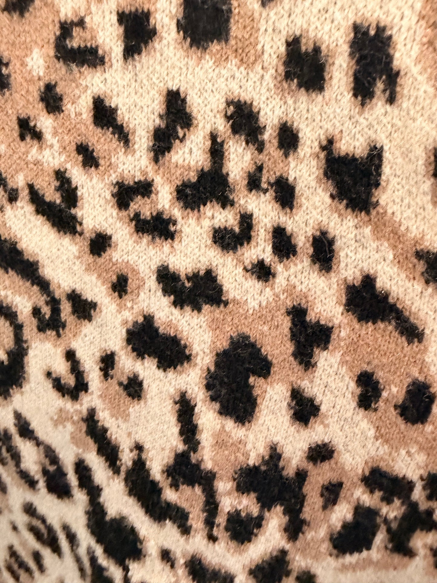 Sweater Cardigan By A New Day In Animal Print, Size: Xxl