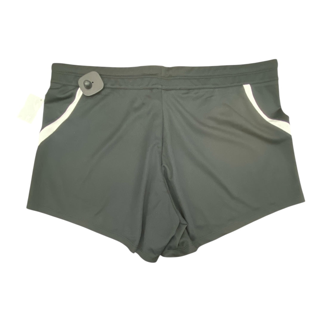 Athletic Shorts By Nike In Black & White, Size:Xl