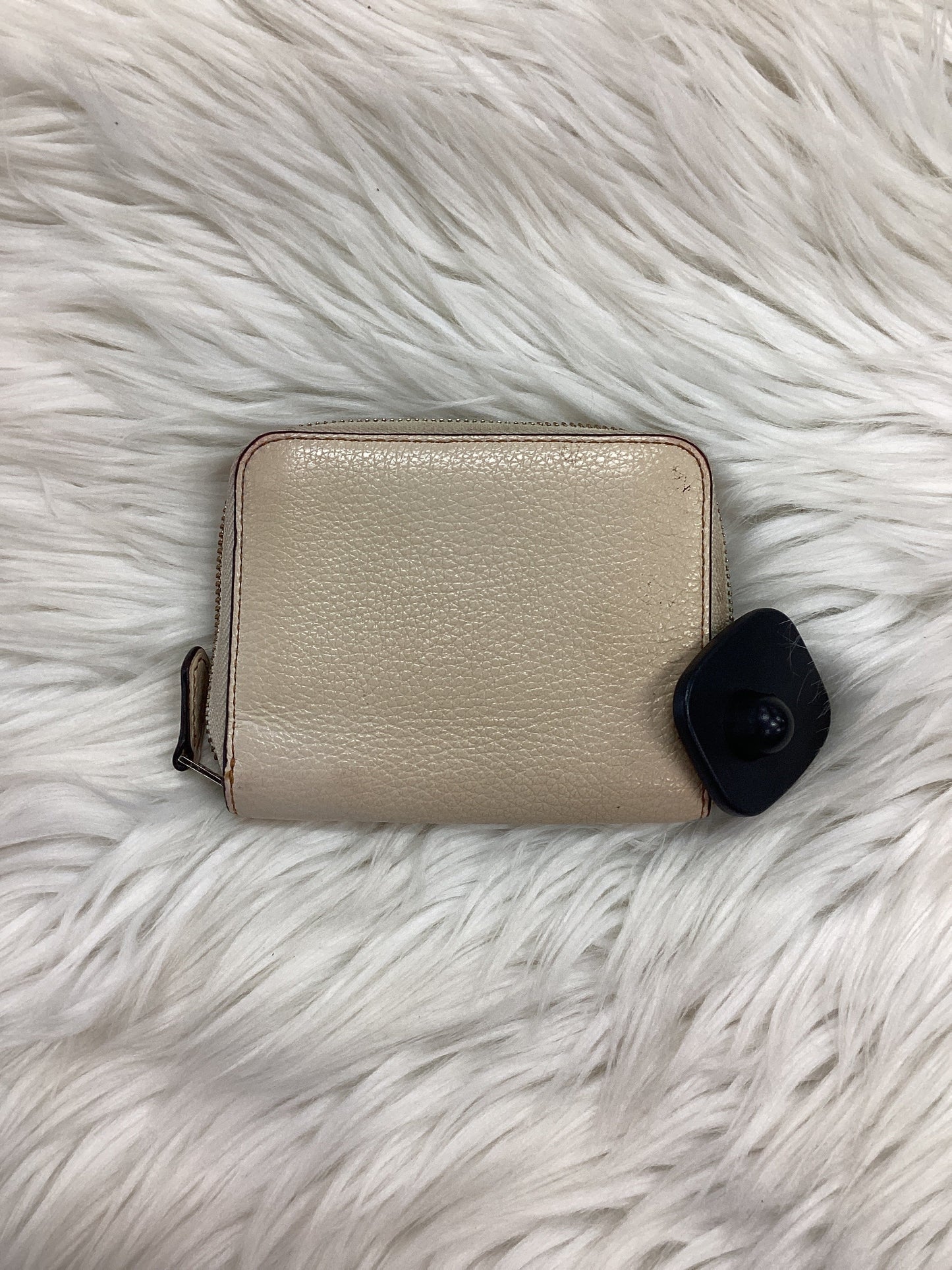 Wallet Designer By Coach In Cream, Size:Small