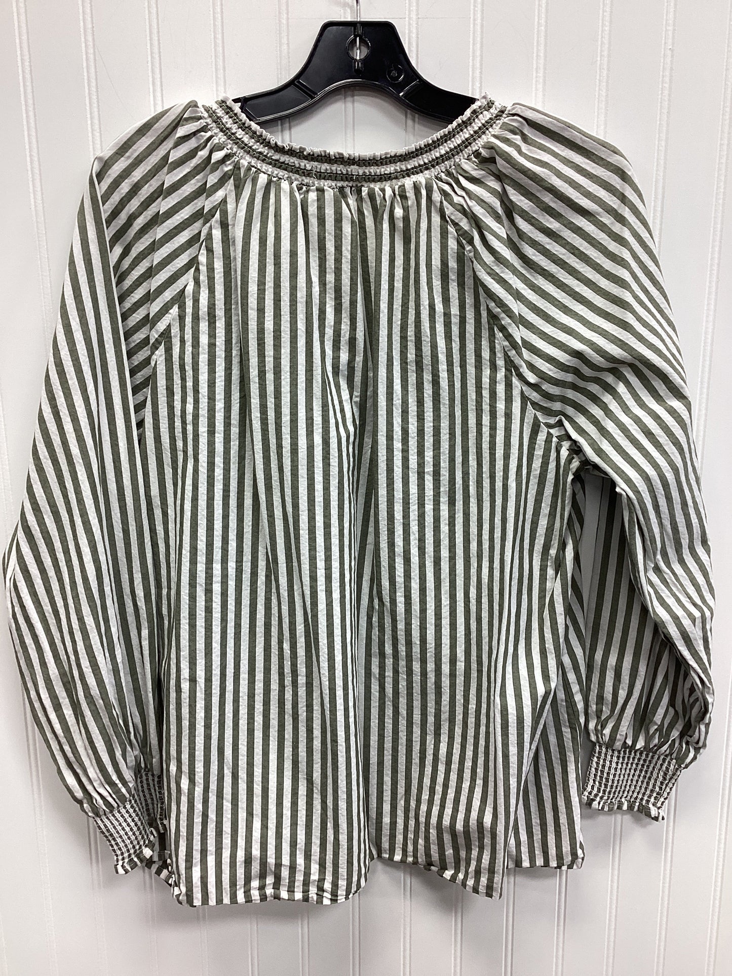 Top Ls By Maurices In Green & White, Size:Xl