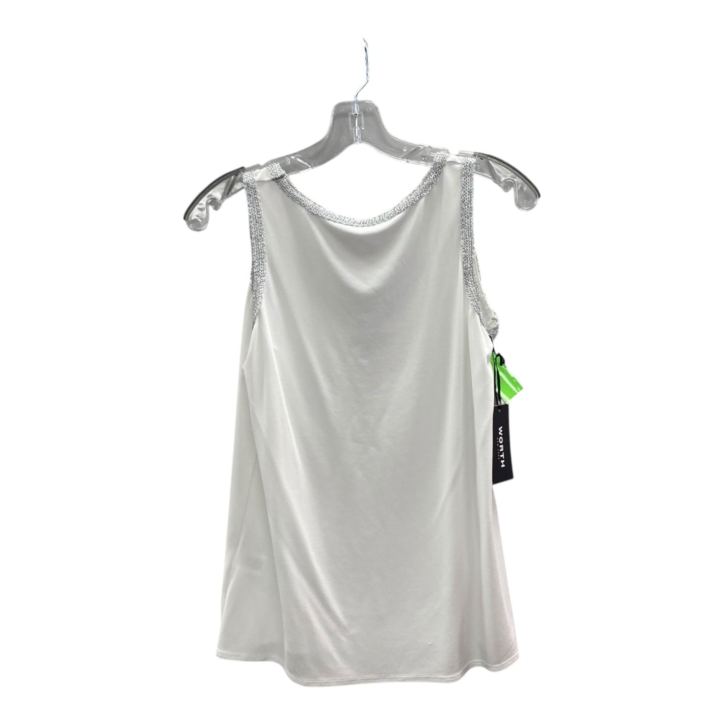 Top Sleeveless By Worth Ny In White, Size:S