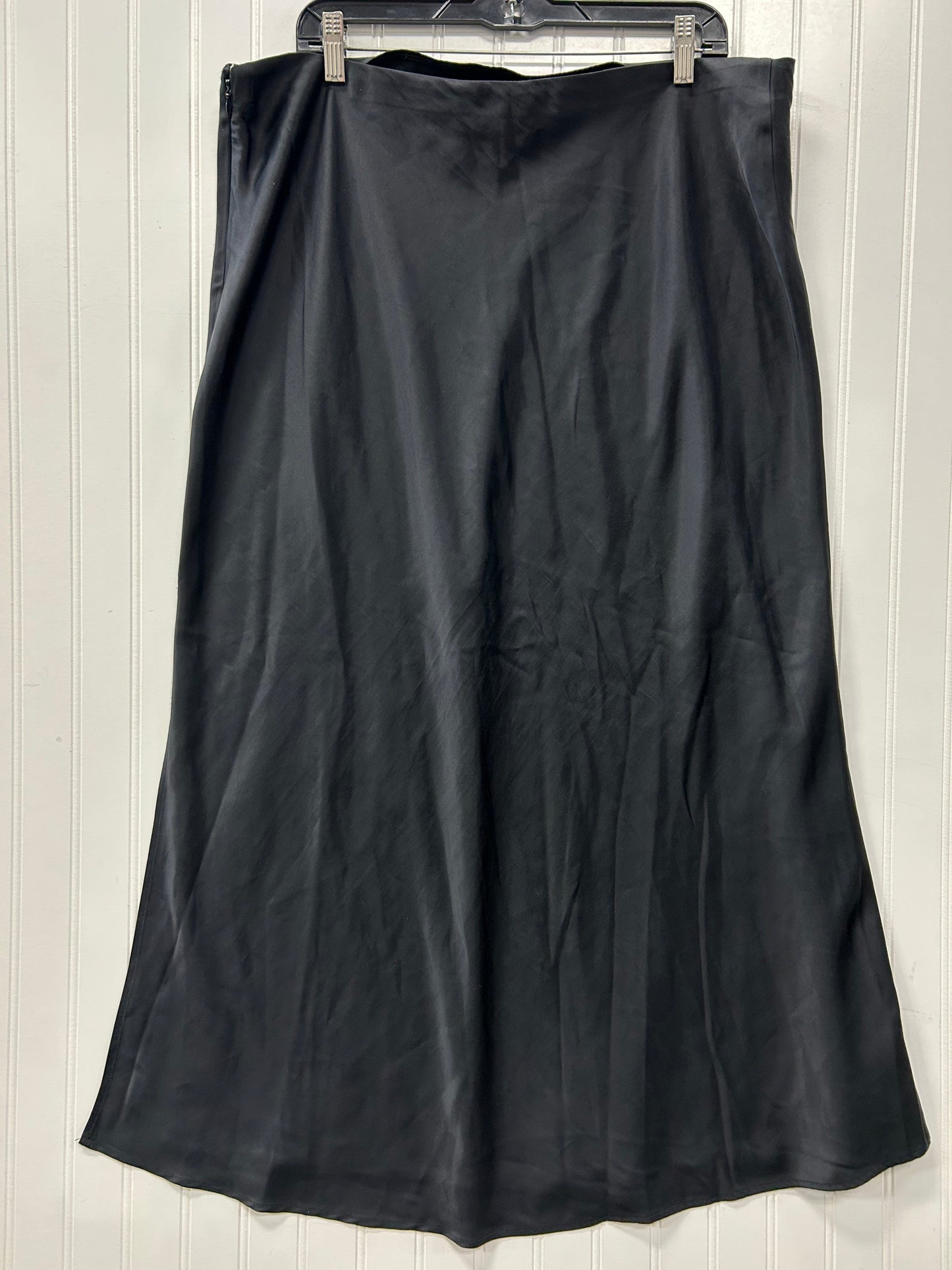 Skirt Maxi By Abercrombie And Fitch In Black, Size:Xl