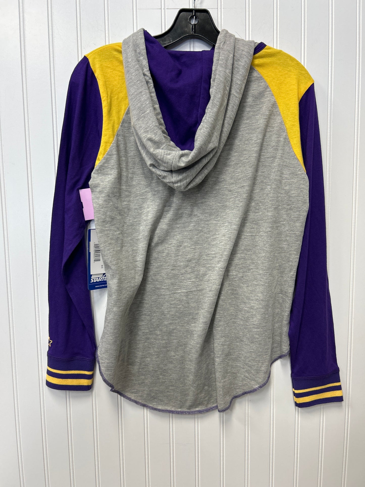 Top Ls By Cmc In Grey & Purple, Size:L NWT