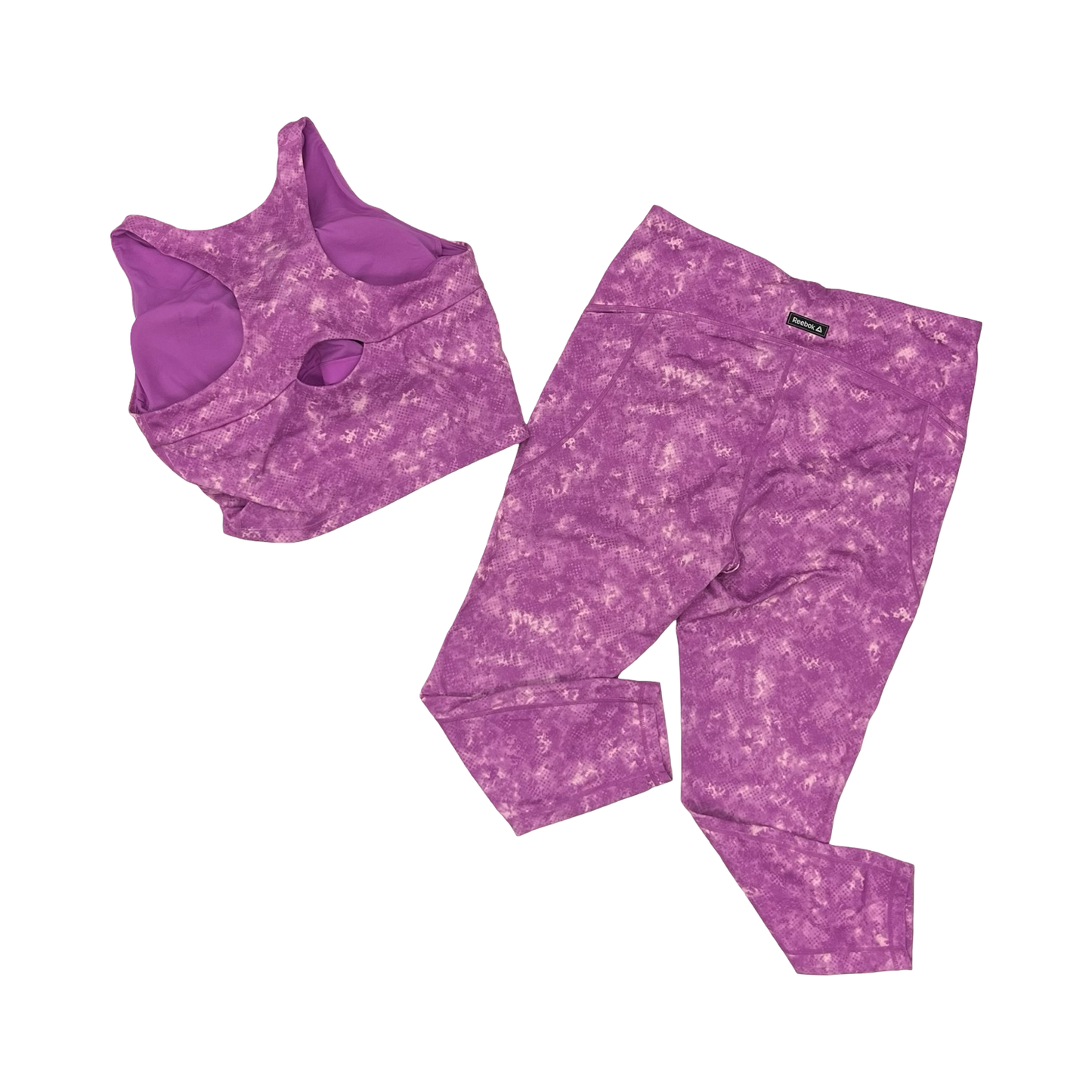 Athletic Pants 2Pc By Reebok In Purple, Size:Xxl