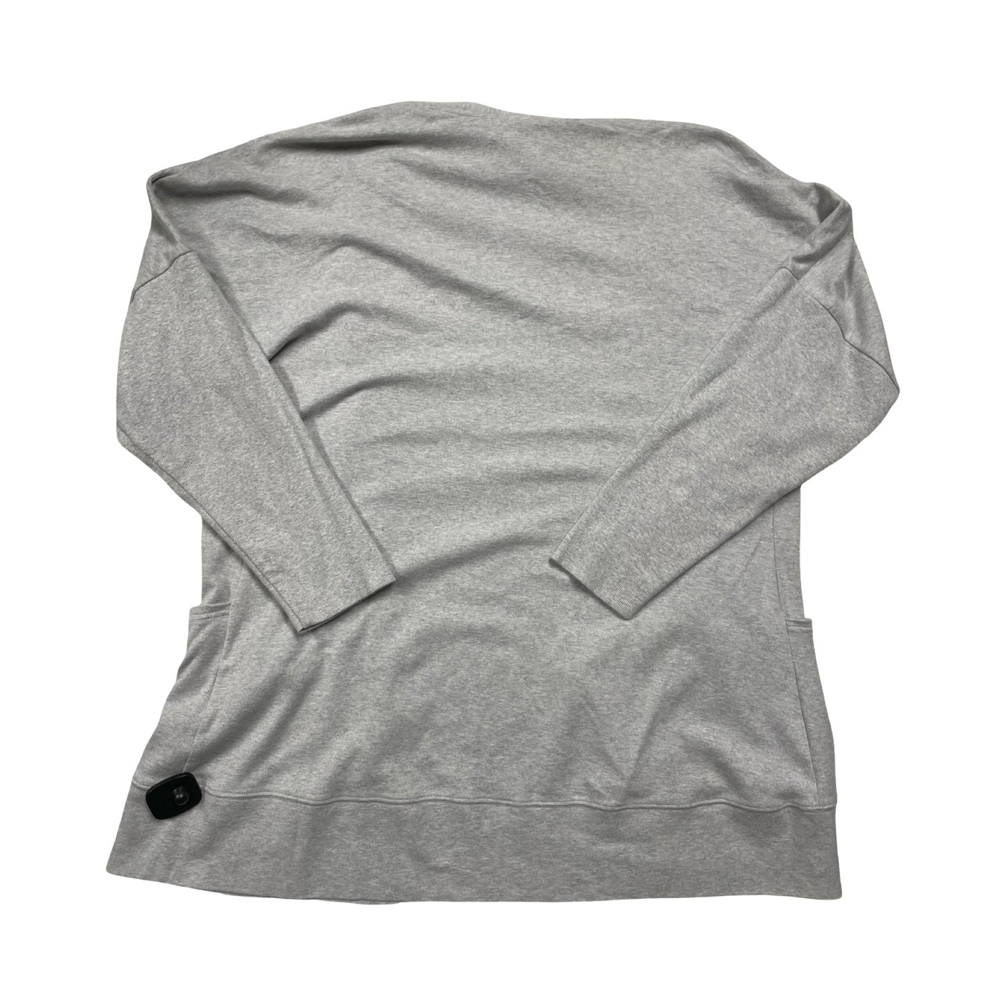 Sweater Cardigan By Pact In Grey, Size:M