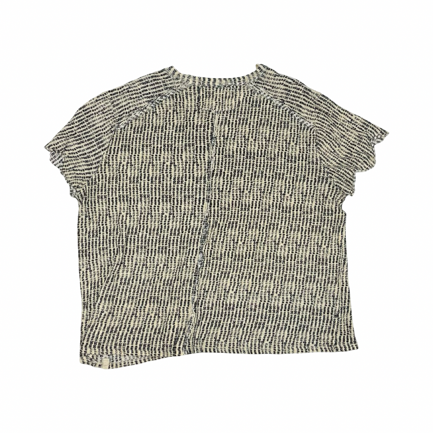 Top Ss By We The Free In Black & Cream, Size:S