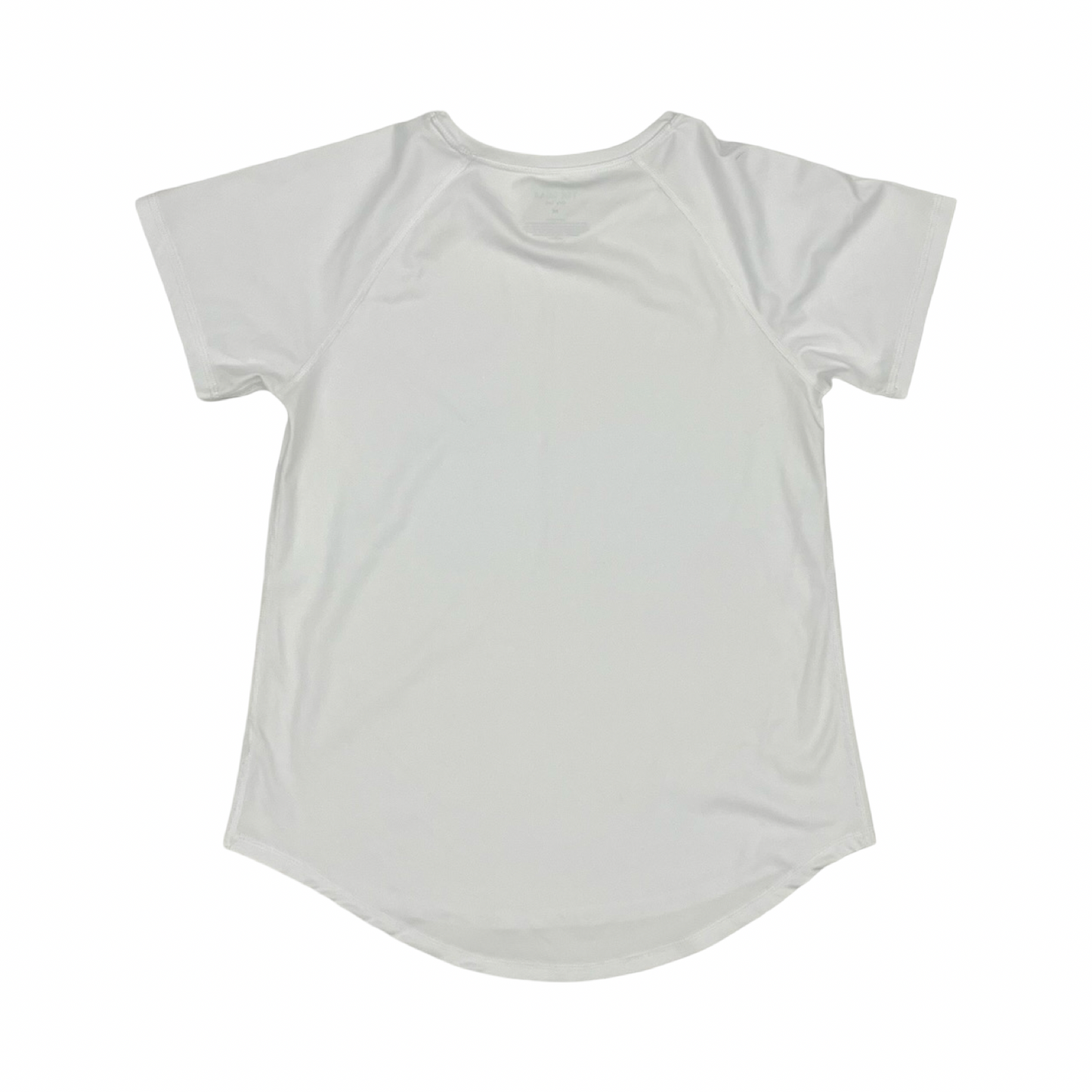 Athletic Top Ss By Tek Gear In White, Size:M