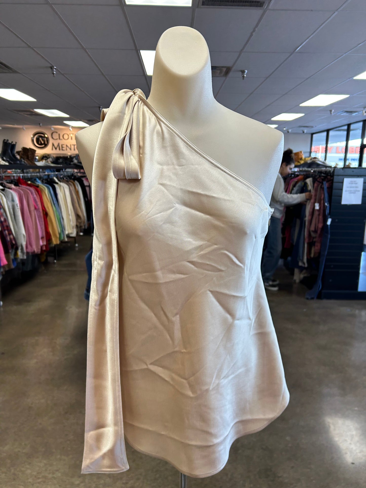 Top Sleeveless By Ralph Lauren In Gold, Size:6