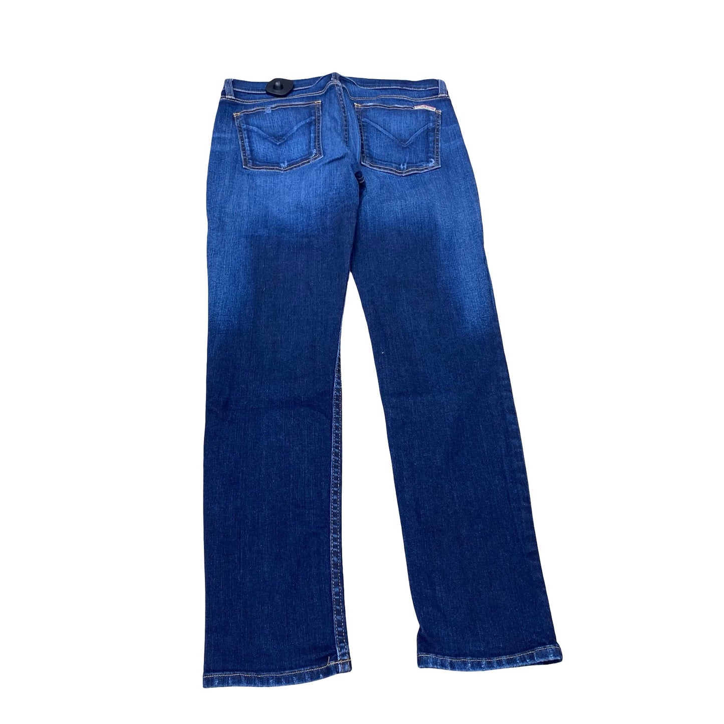 Jeans Straight By Hudson In Blue Denim, Size:8