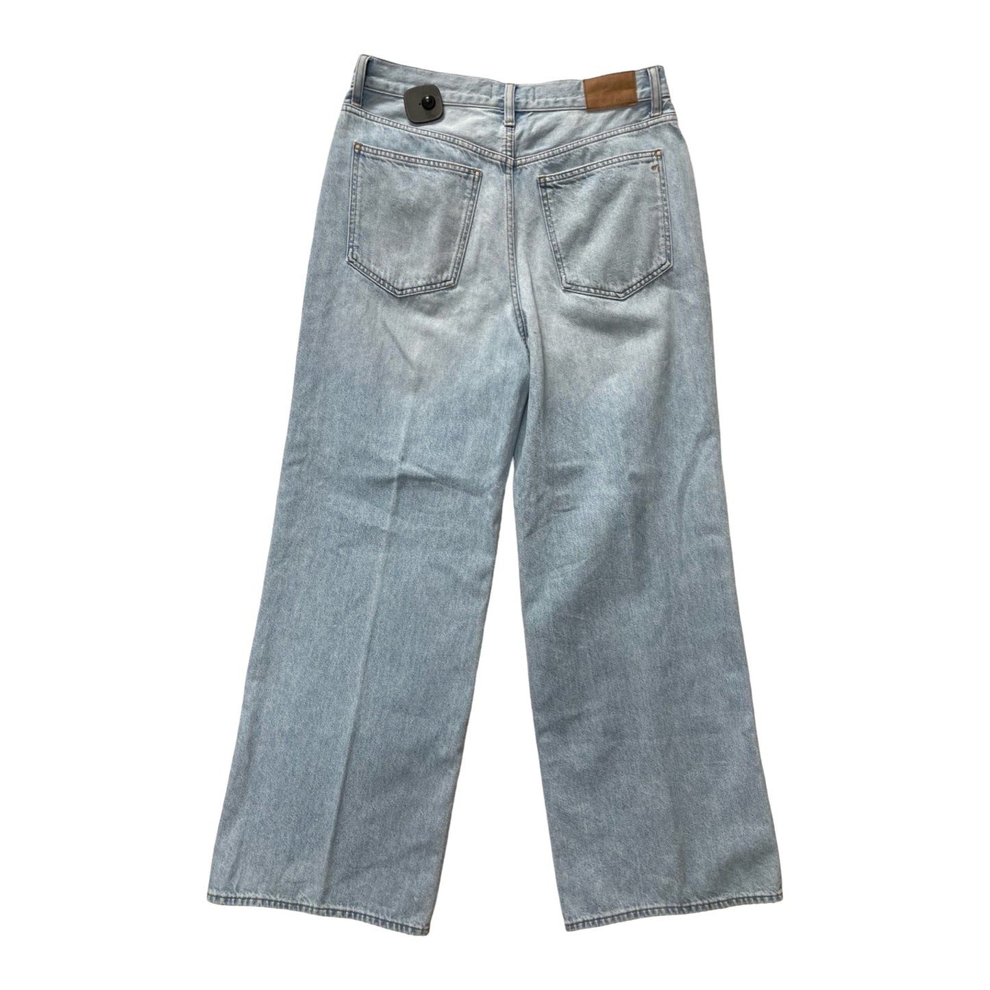Jeans Wide Leg By Madewell In Blue Denim, Size:8