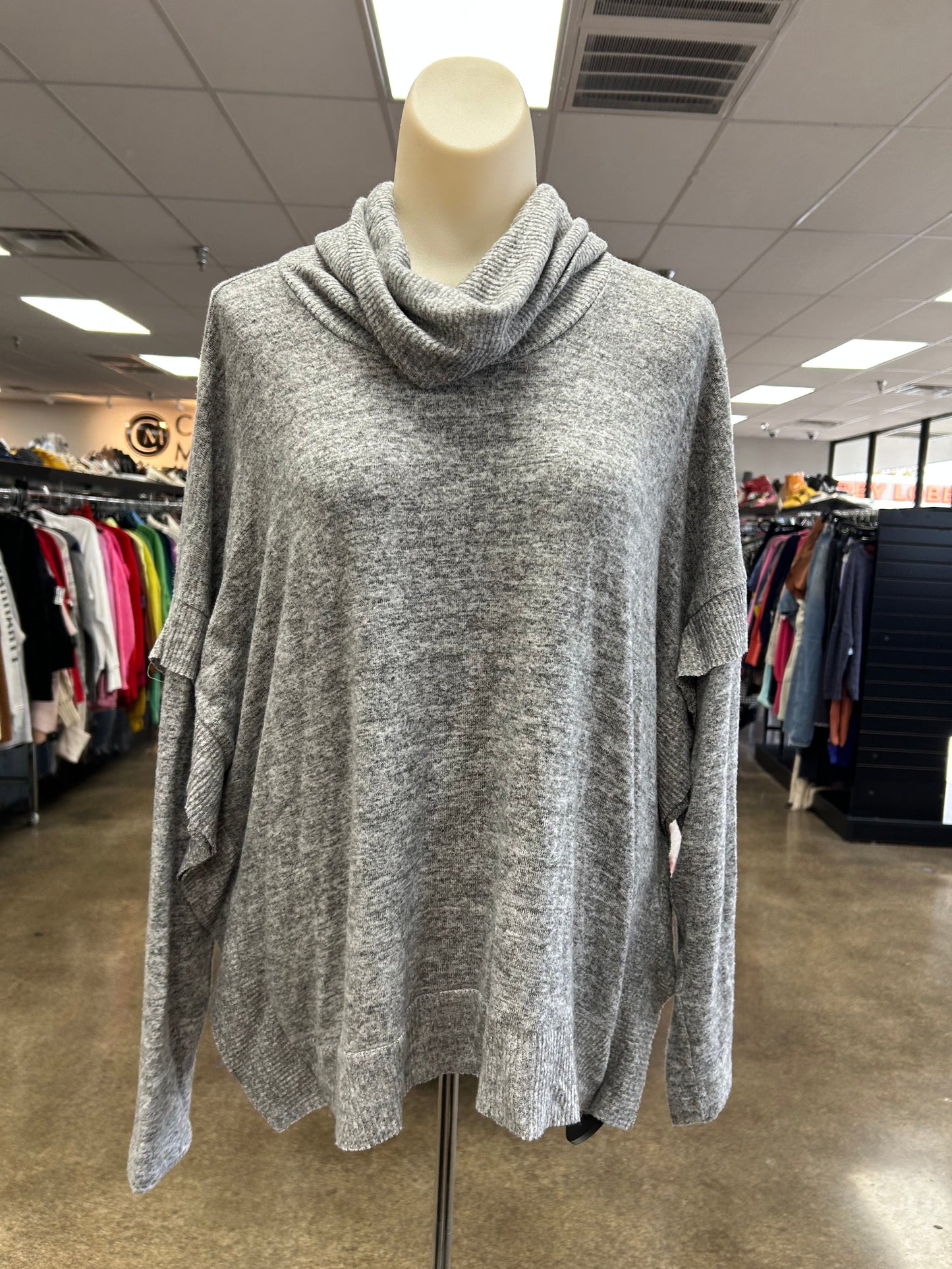 Sweater By Anthropologie In Grey, Size:Xs
