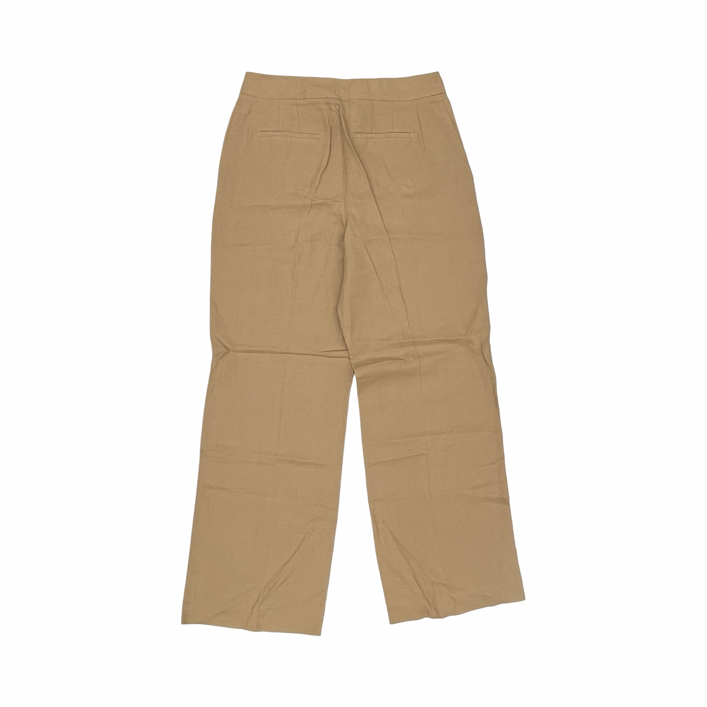 Pants Linen By Talbots In Tan, Size:10