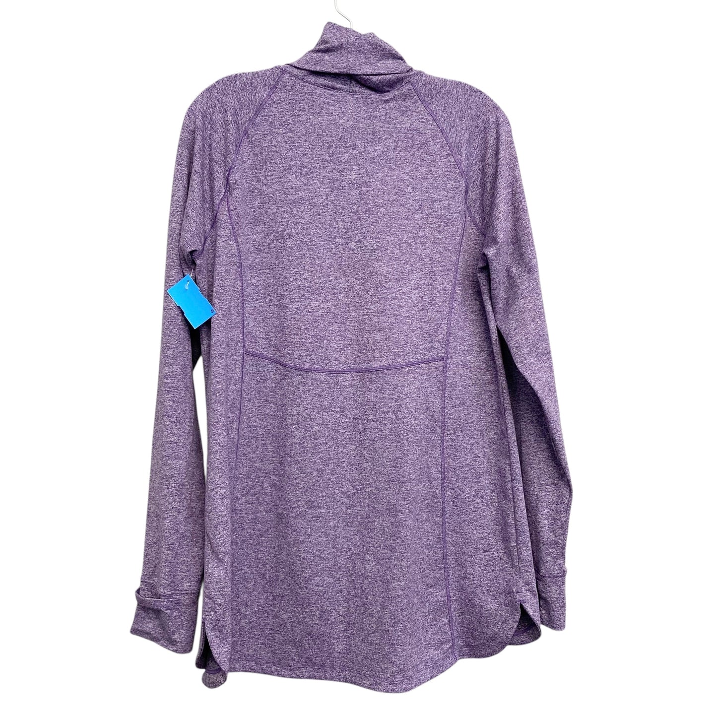 Athletic Top Ls Collar By Duluth Trading In Purple, Size:M