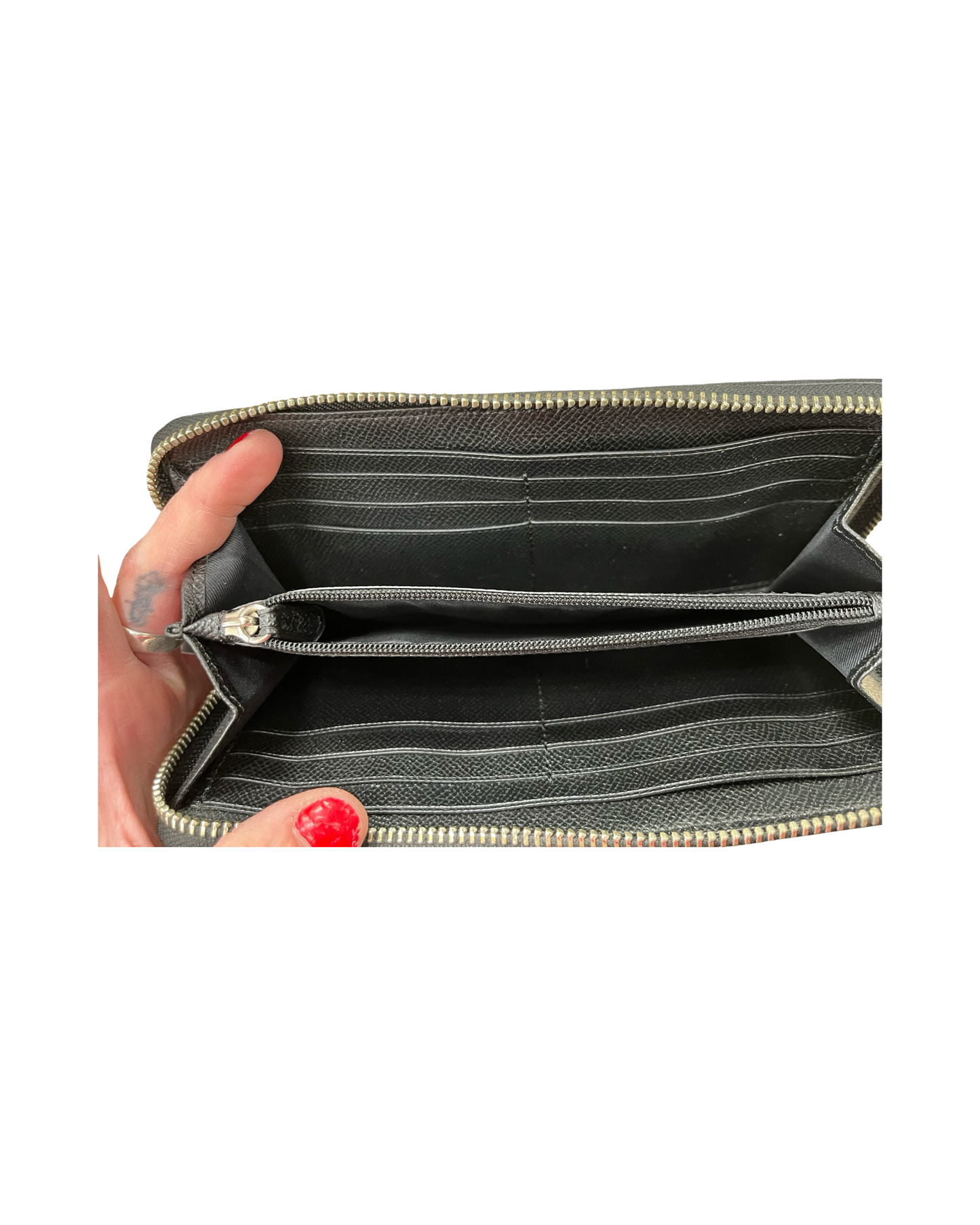 Wallet Designer By Coach In Black, Size:Medium