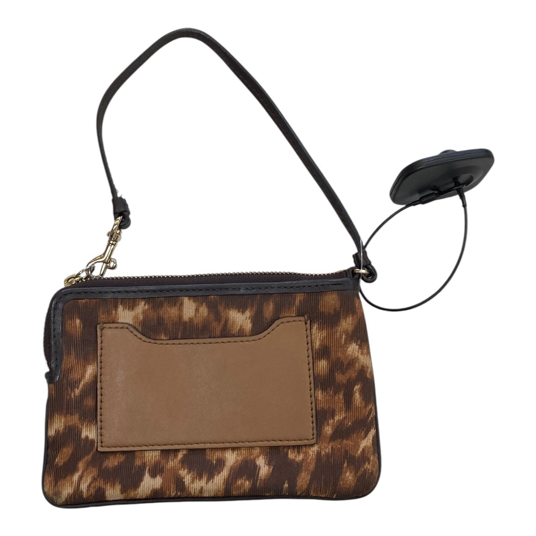 Wallet Designer By Coach In Animal Print, Size:Small