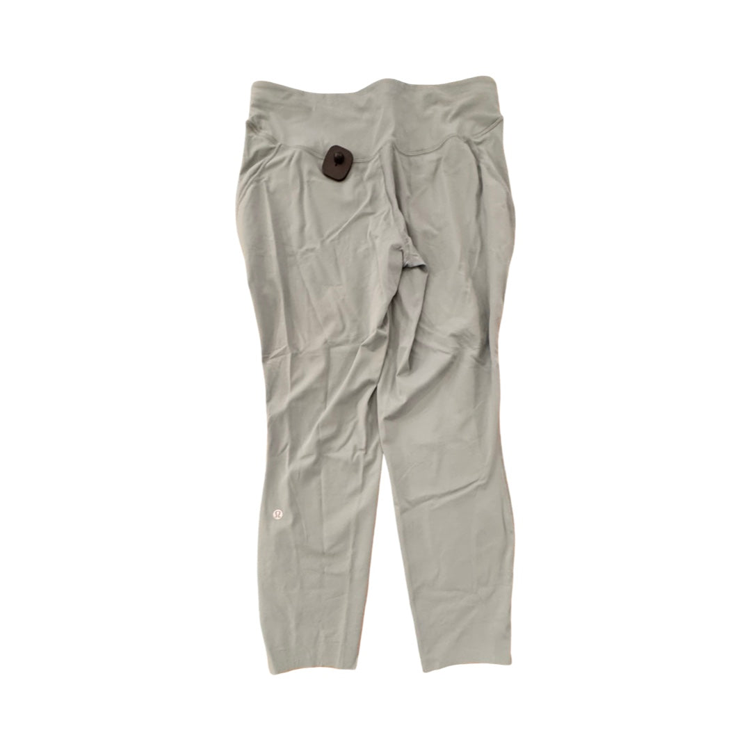 Athletic Leggings By Lululemon In Green, Size:14
