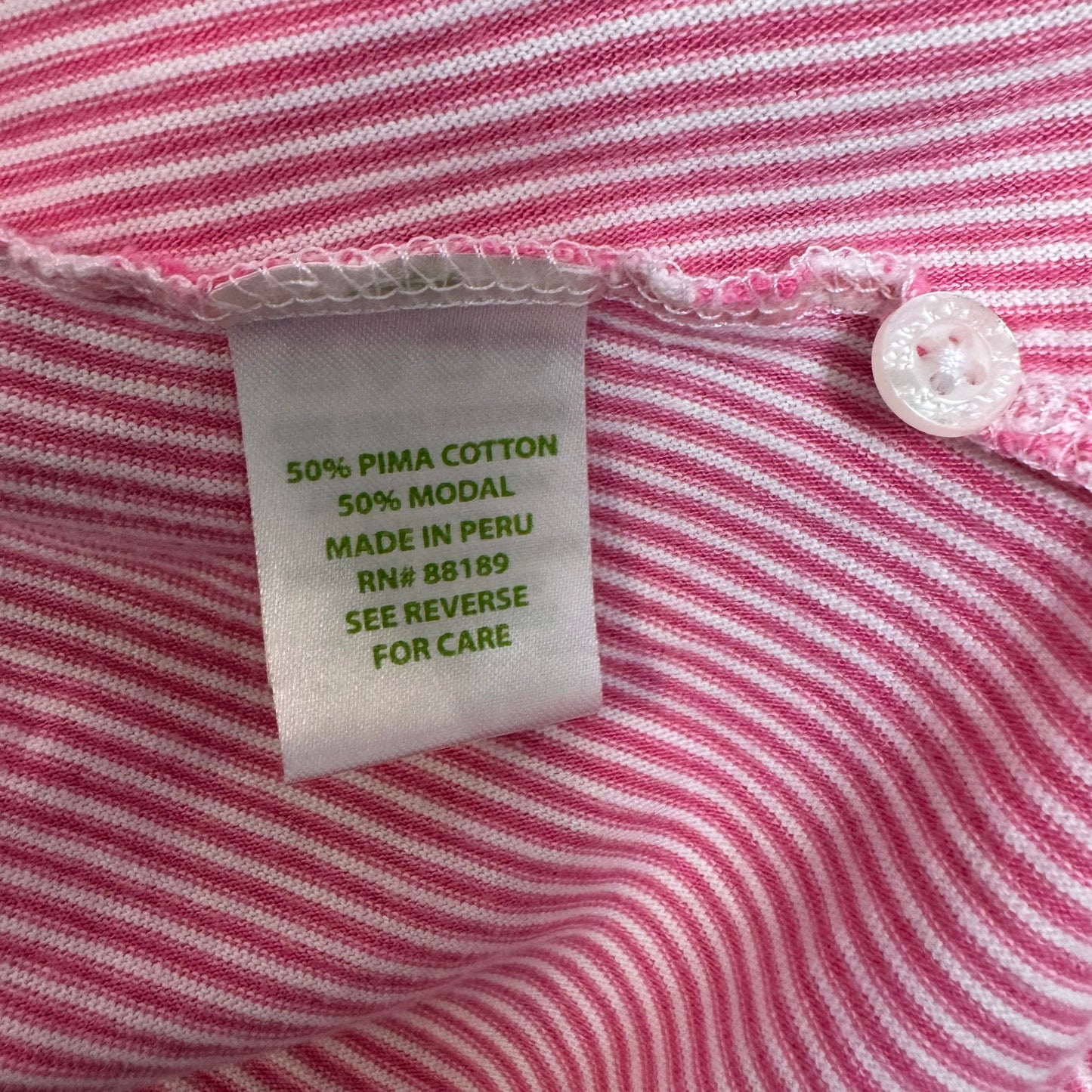 Top Sleeveless Designer By Lilly Pulitzer In Striped Pattern, Size: Xl
