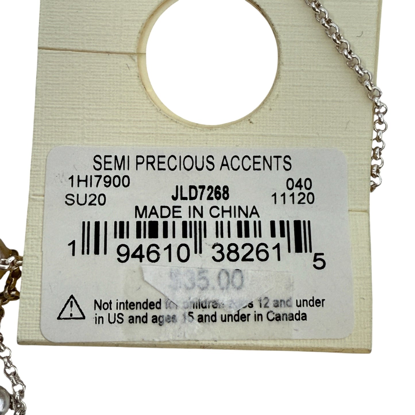 Turquoise Heart Pendant Necklace By Lucky Brand