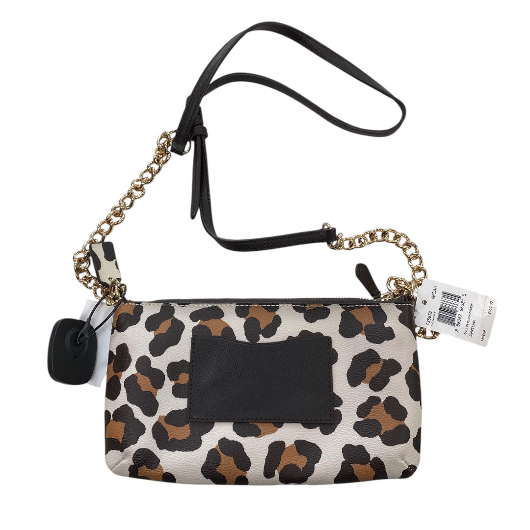 Handbag Designer By Coach In Animal Print, Size:Small