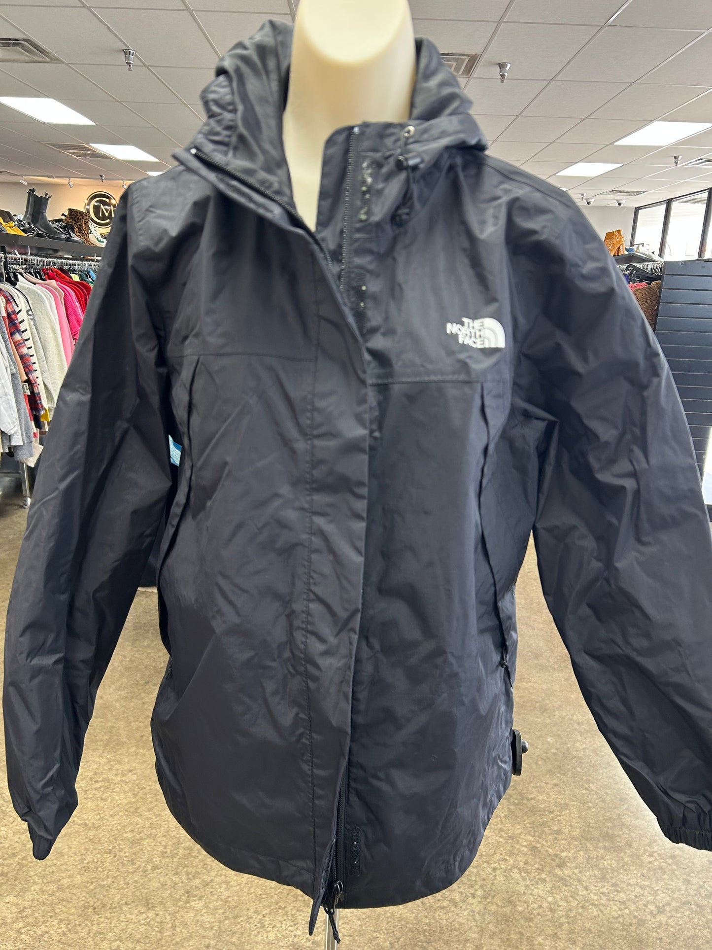 Jacket Windbreaker By The North Face In Black, Size:L