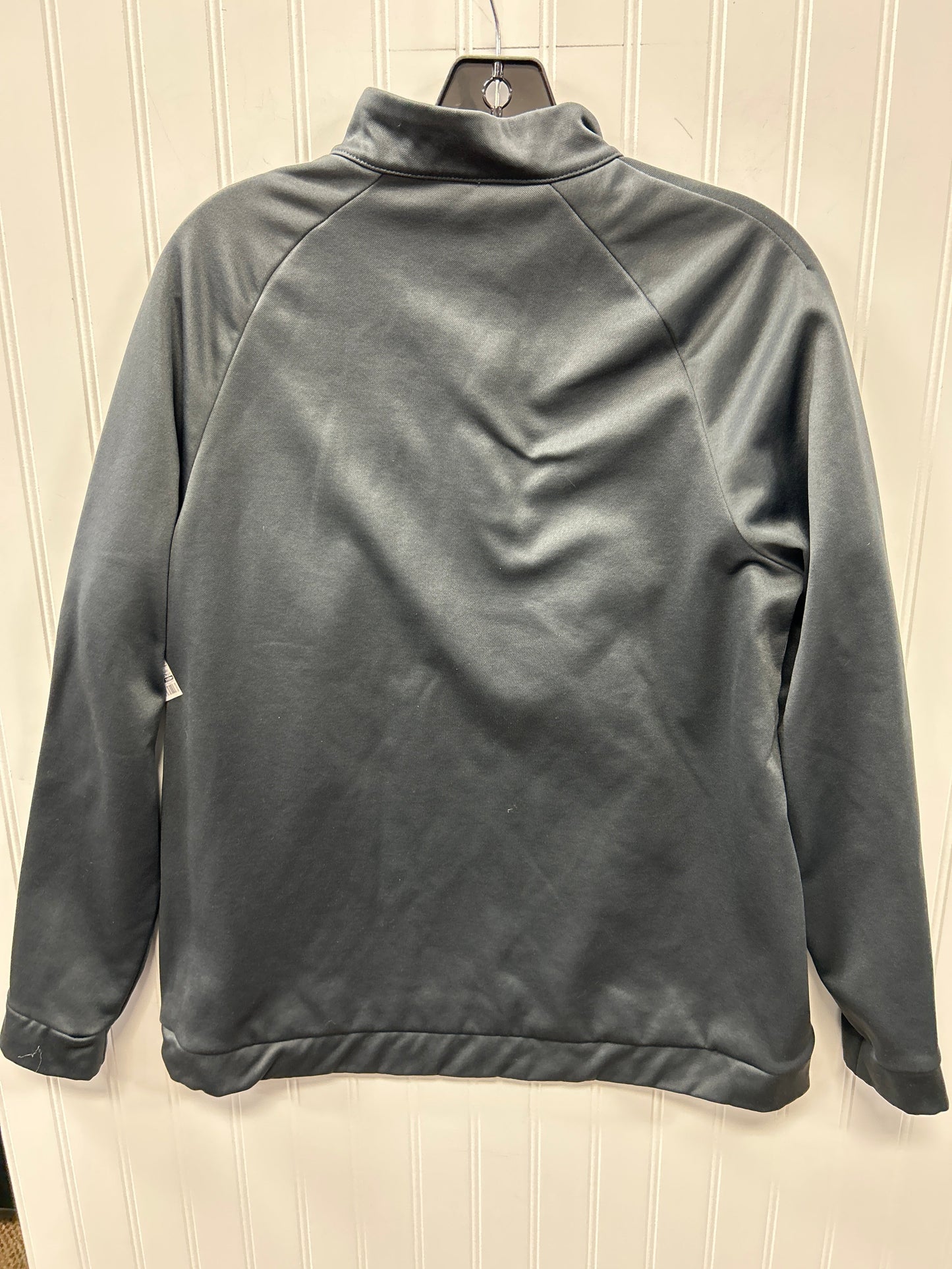 Athletic Top Ls Collar By Nike Apparel In Grey, Size:L