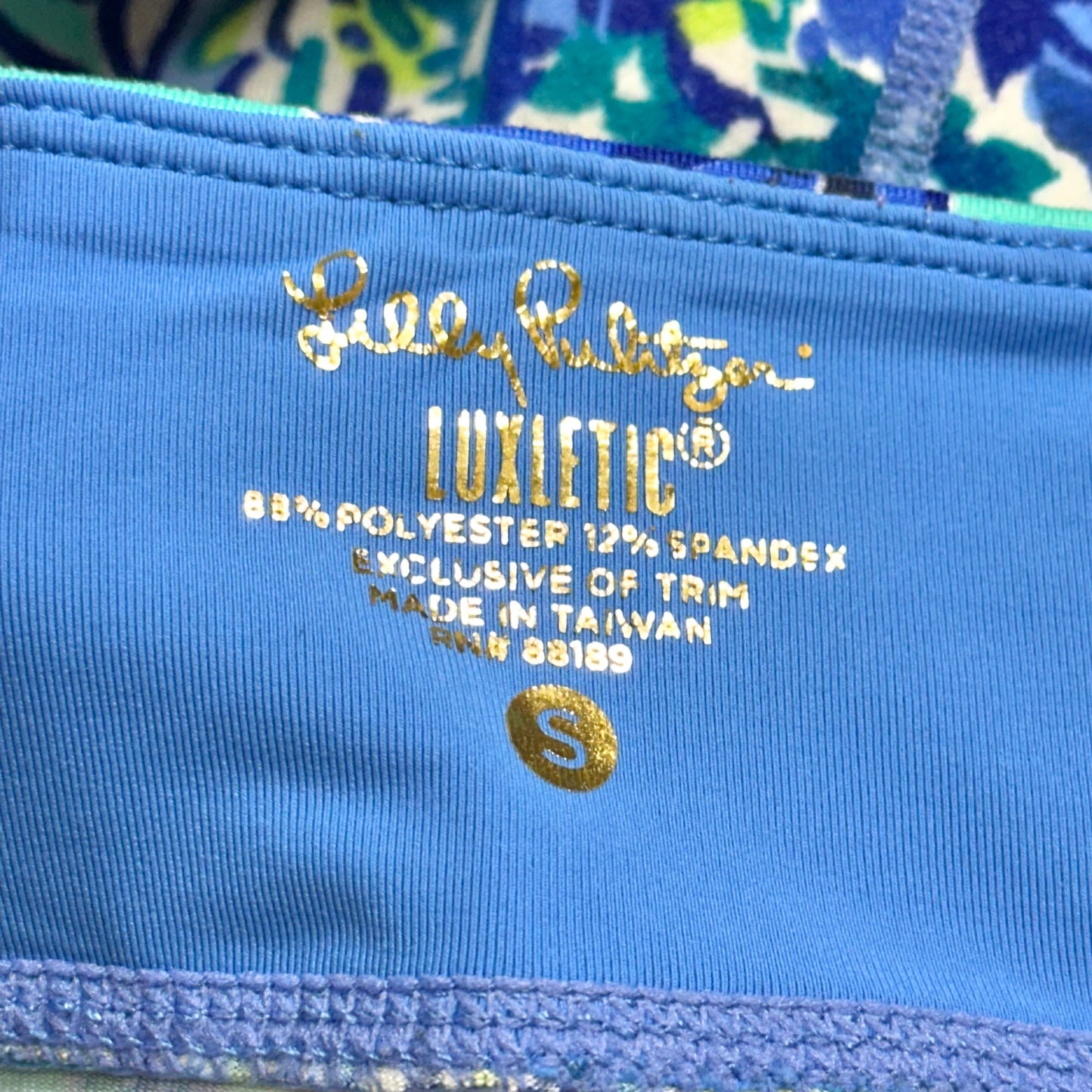 Pants Designer By Lilly Pulitzer In Blue & Green, Size: S