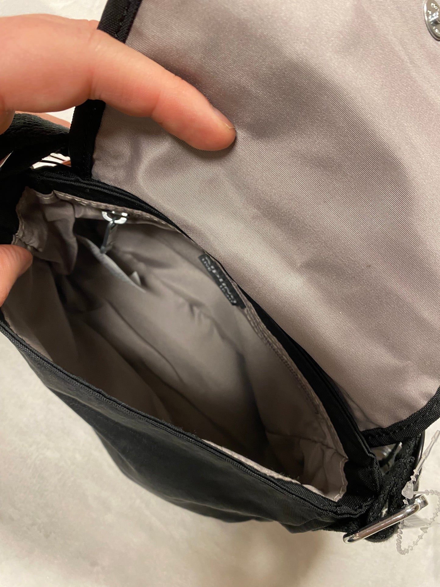 Handbag By Kipling In Black, Size:Small