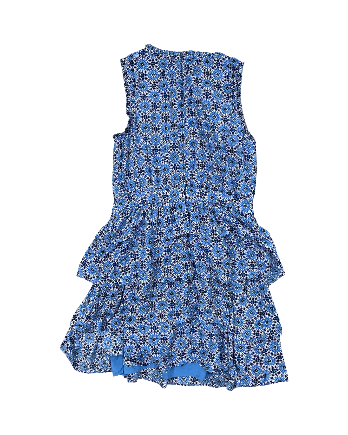Dress Casual Midi By Banana Republic In Blue, Size:L