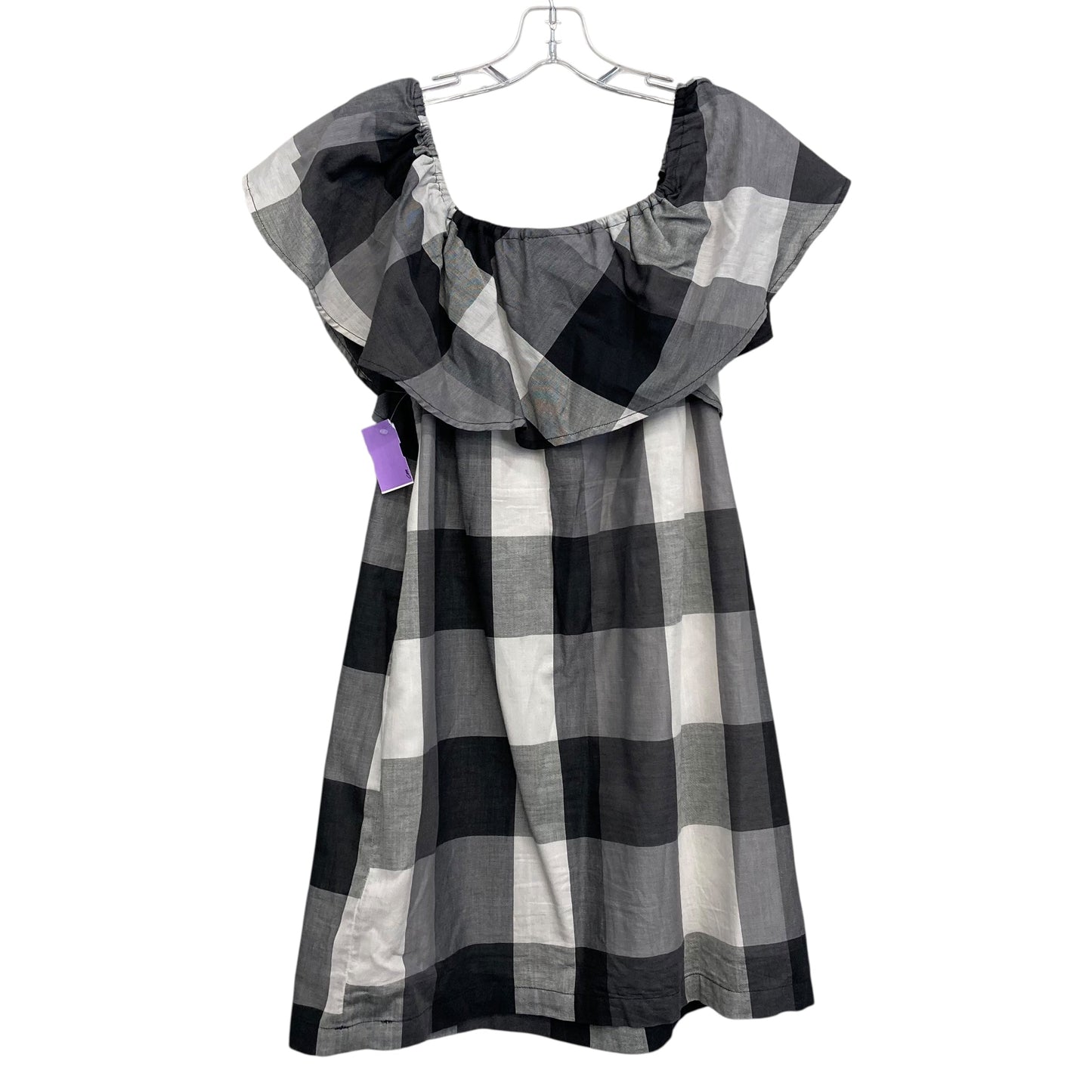 Dress Casual Short By Who What Wear In Checkered Pattern, Size:S