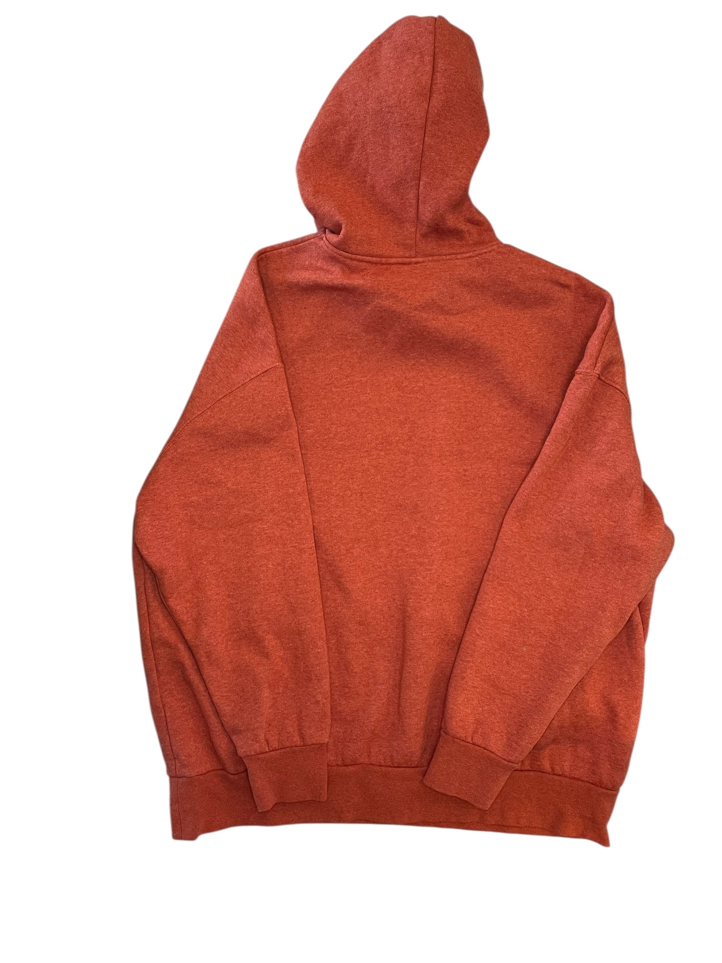 Athletic Sweatshirt Hoodie By Under Armour In Orange, Size:L