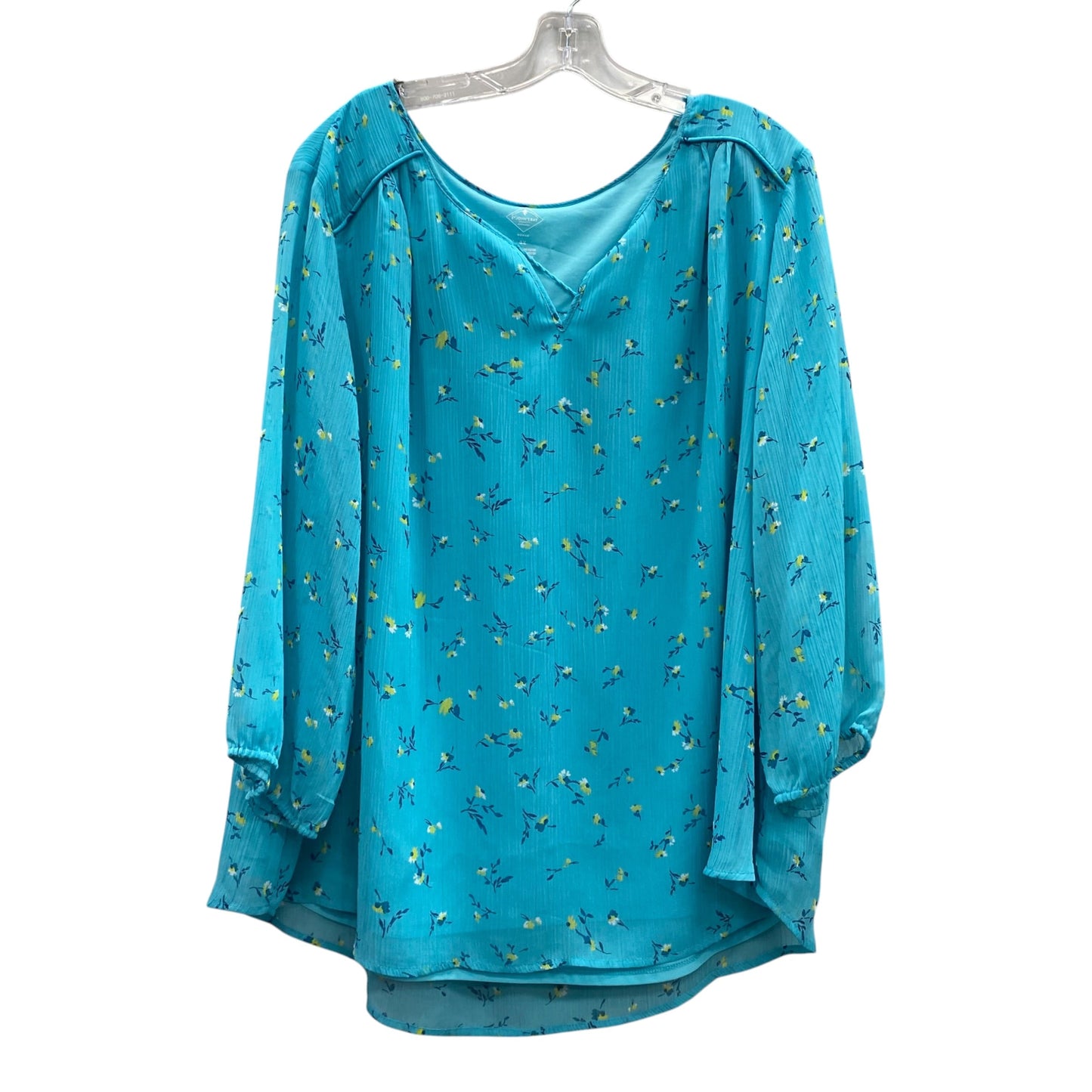 Top Ls By St Johns Bay In Teal, Size:3X