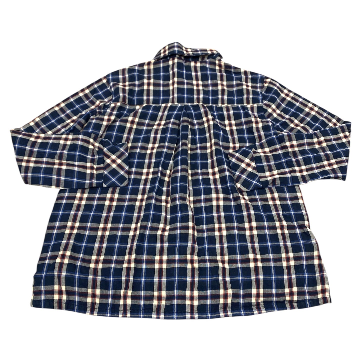 Top Ls By maven west In Plaid Pattern, Size:Xs