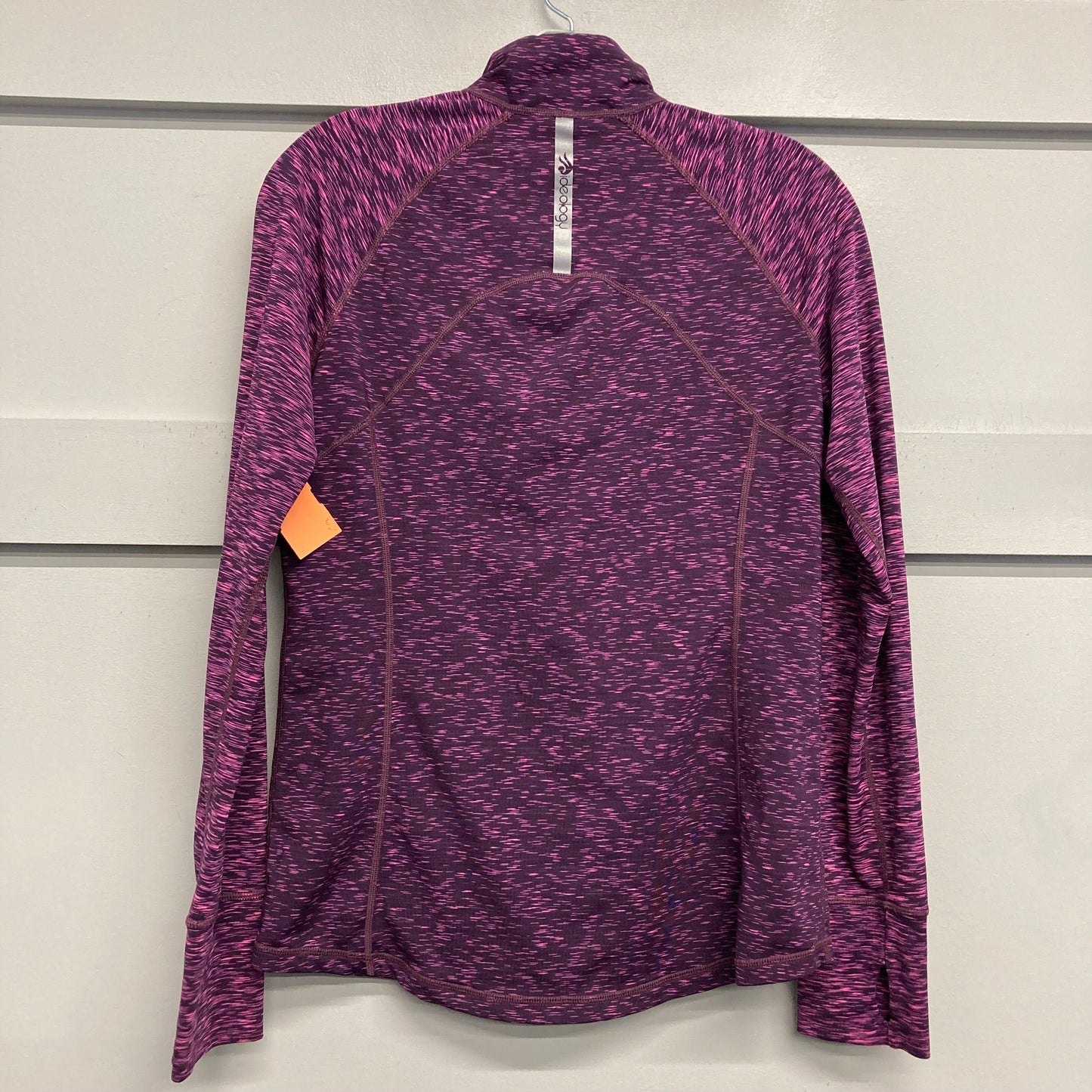 Athletic Top Ls Collar By Ideology In Purple, Size:S