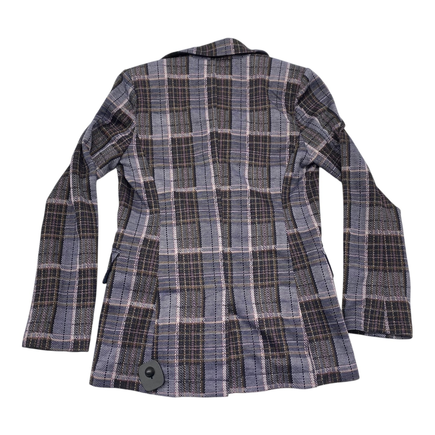 Blazer By Avec Les Filles In Plaid Pattern, Size:Xs