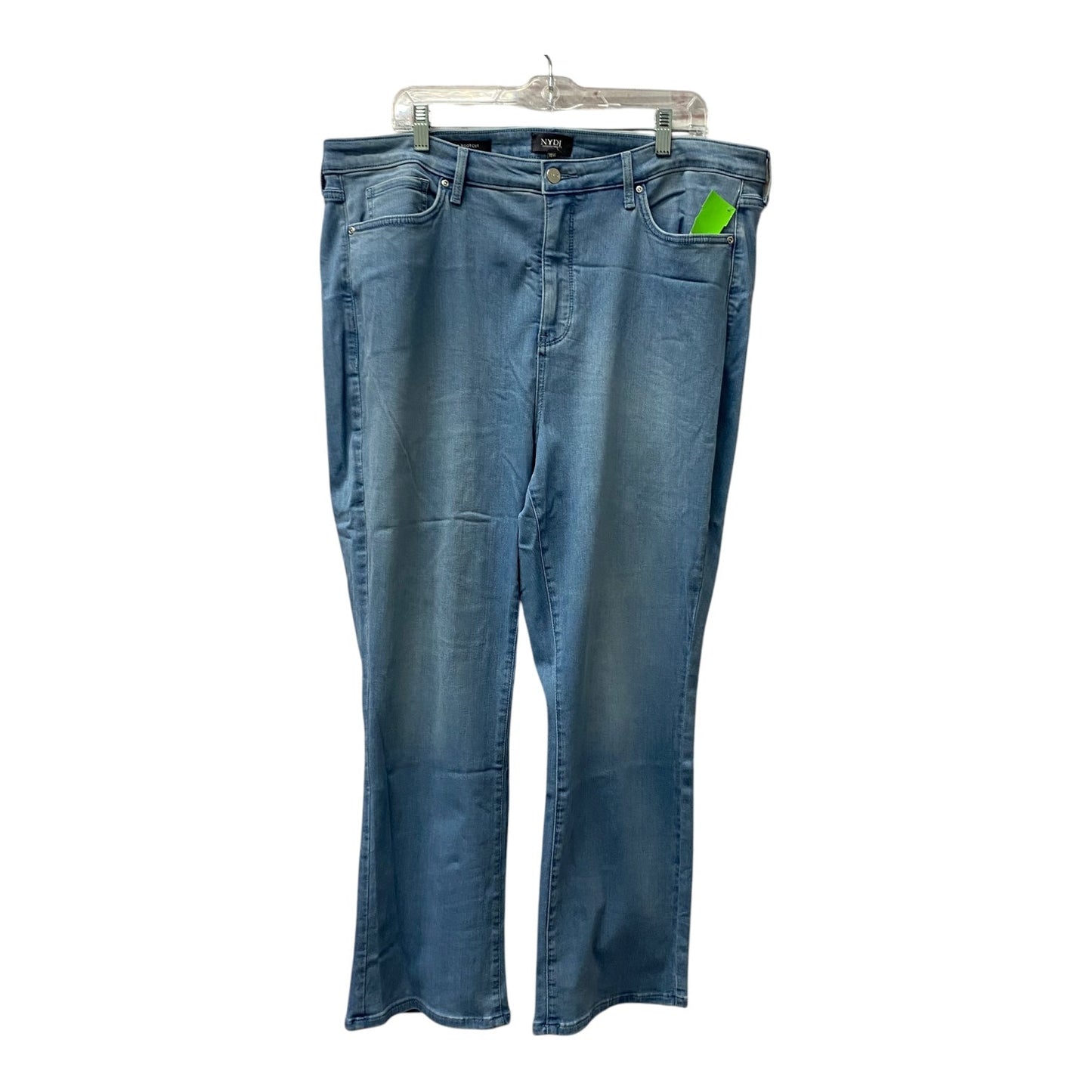 Jeans Boot Cut By Not Your Daughters Jeans In Blue, Size:18