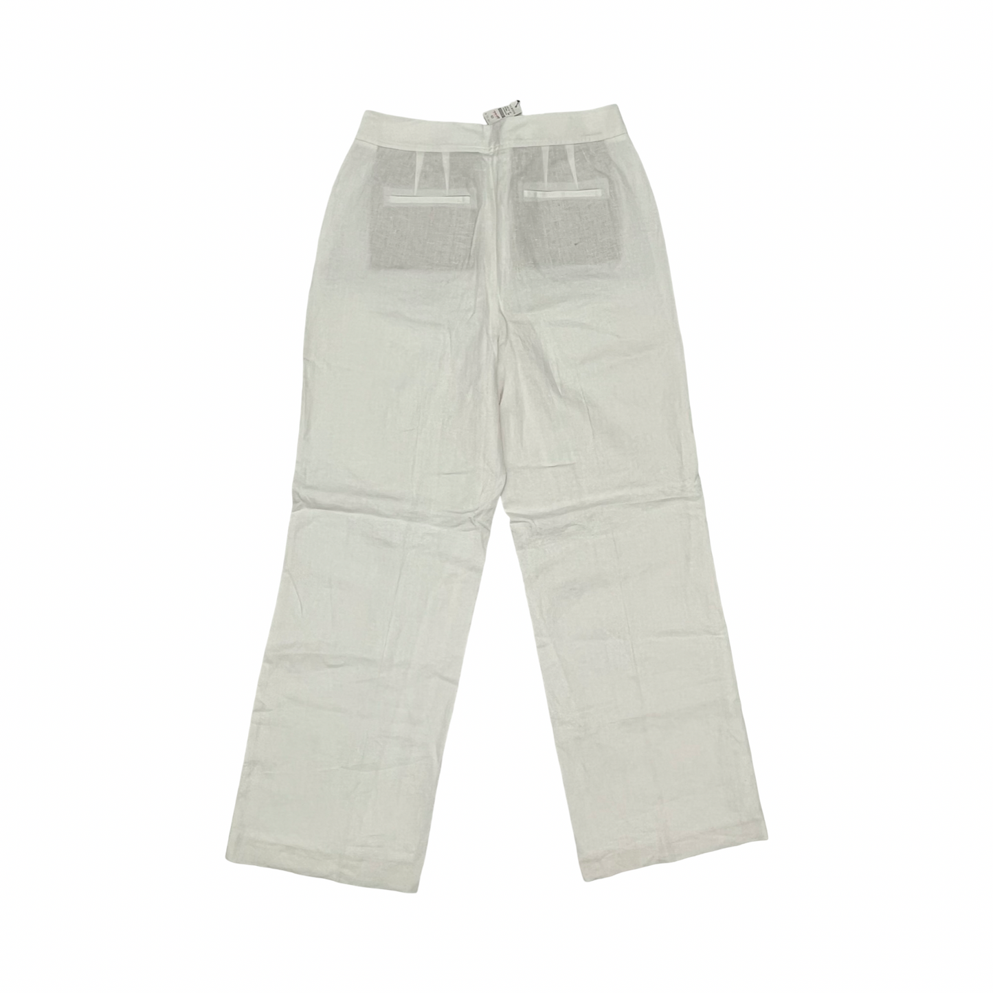Pants Linen By Talbots In White, Size:10